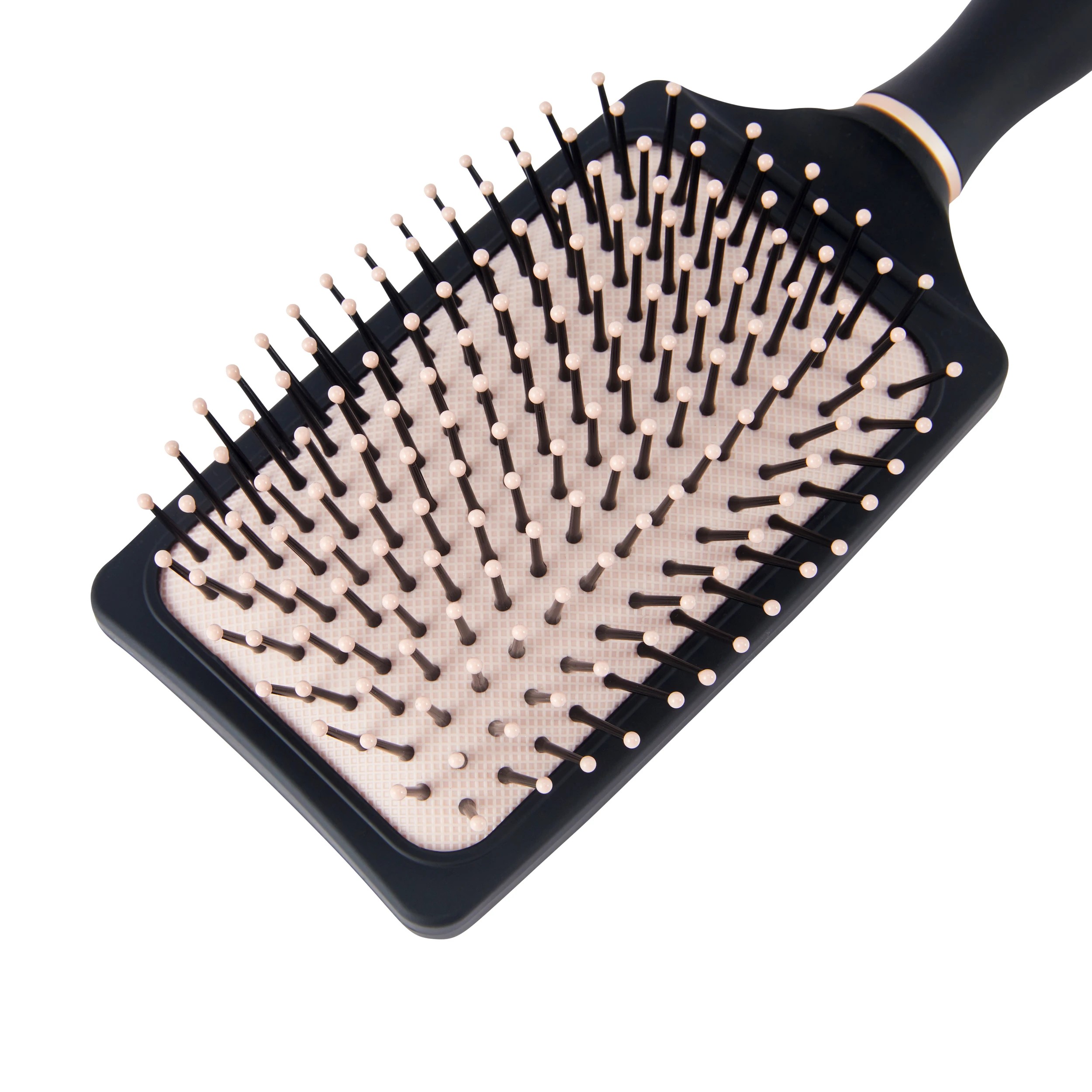 2 OXX Haircare Styling Paddle Brush - Black and Pink, 2 of 4