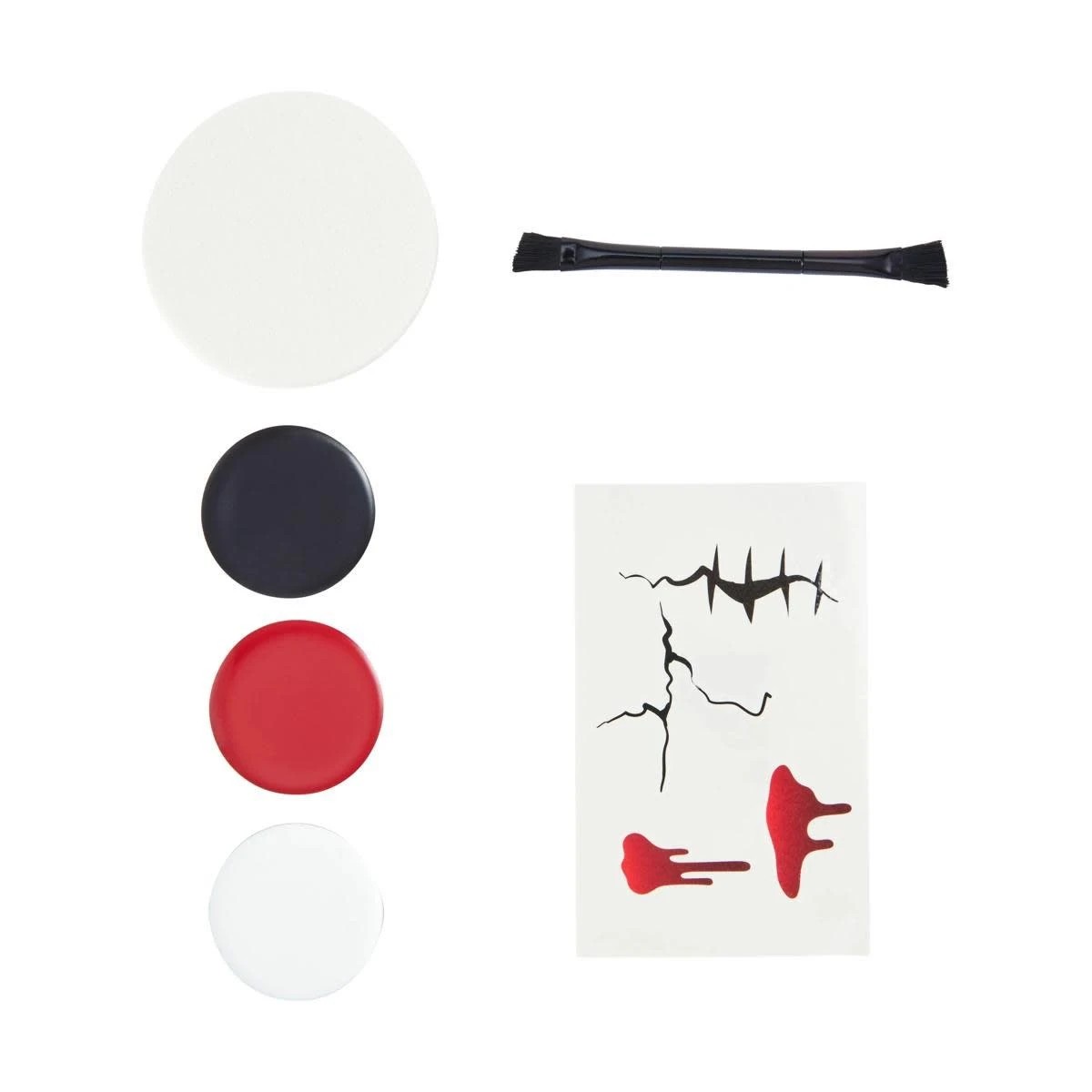 2 OXX Junior Halloween Face Paint Set - Red, 2 of 5