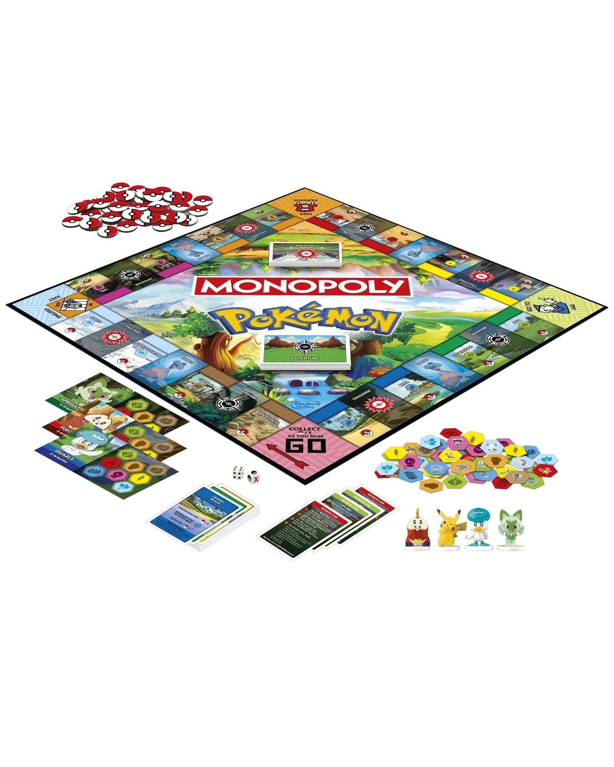 4 Monopoly Pokemon Edition - 2025 -  Board Game, 4 of 6