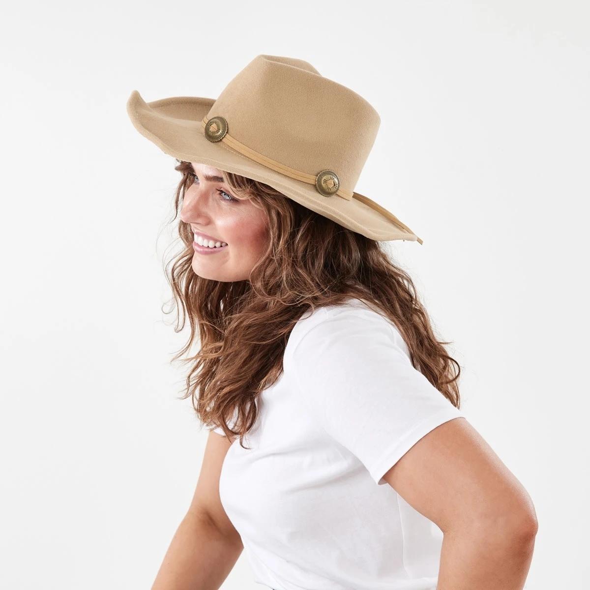 4 Cowboy Hat BROWN TAN, 4 of 4