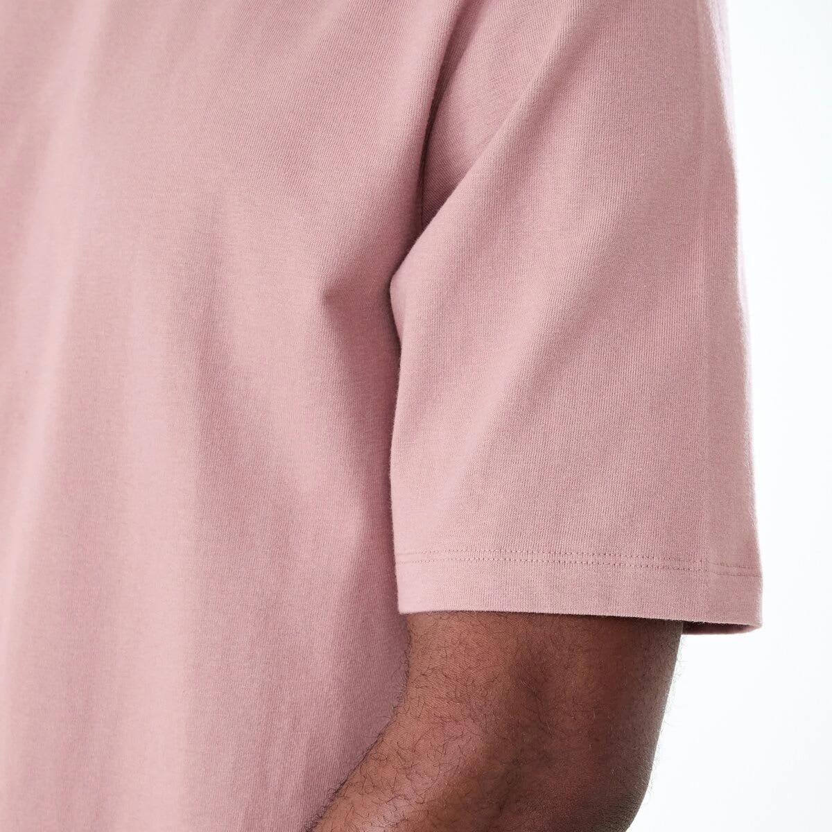 6 Oversized Heavyweight T-shirt SOFT FAWN, 6 of 6