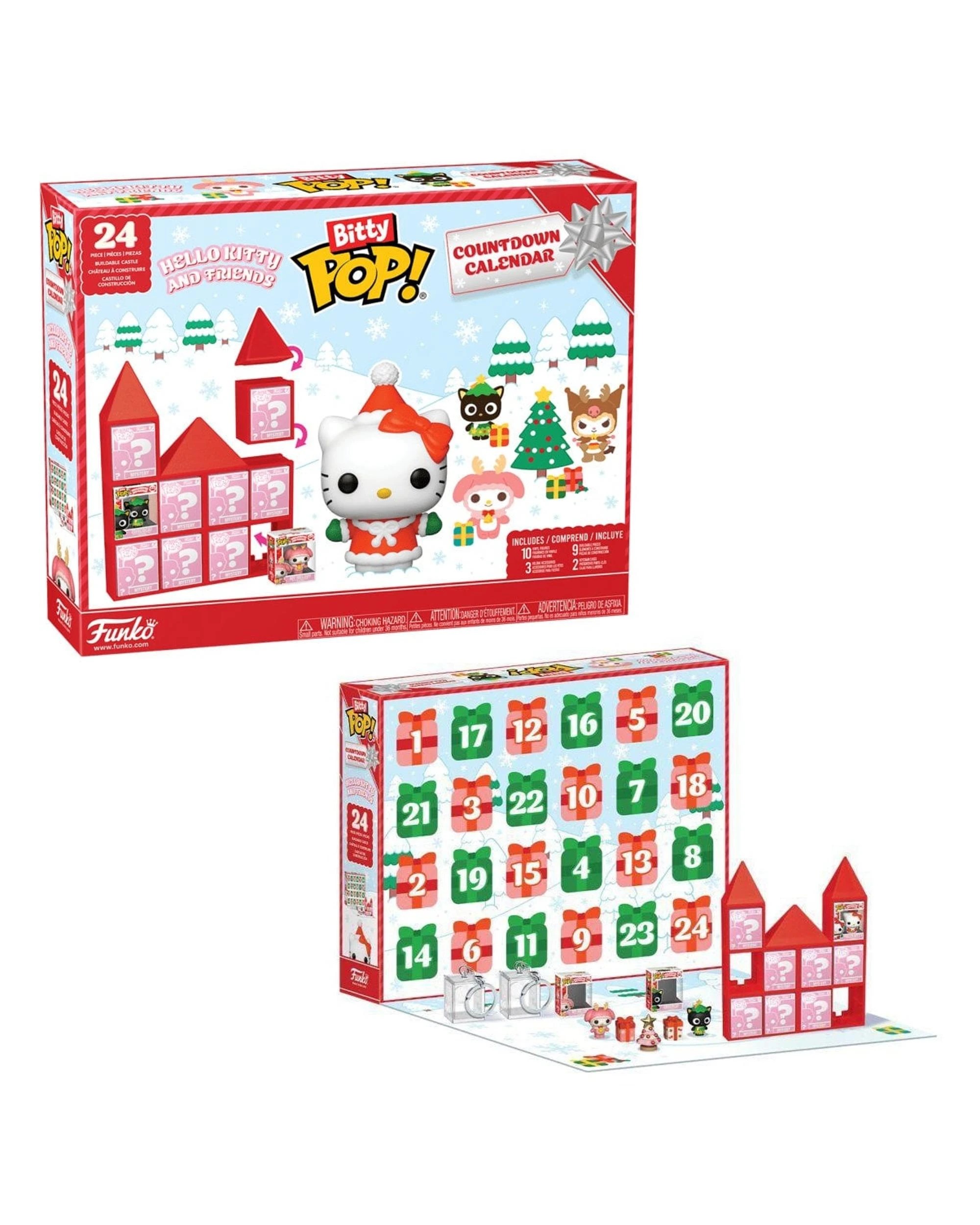 1 Sanrio Hello Kitty and Friends 2026 Bitty POP! Funko POP! Vinyl Advent Calendar, 1 of 4