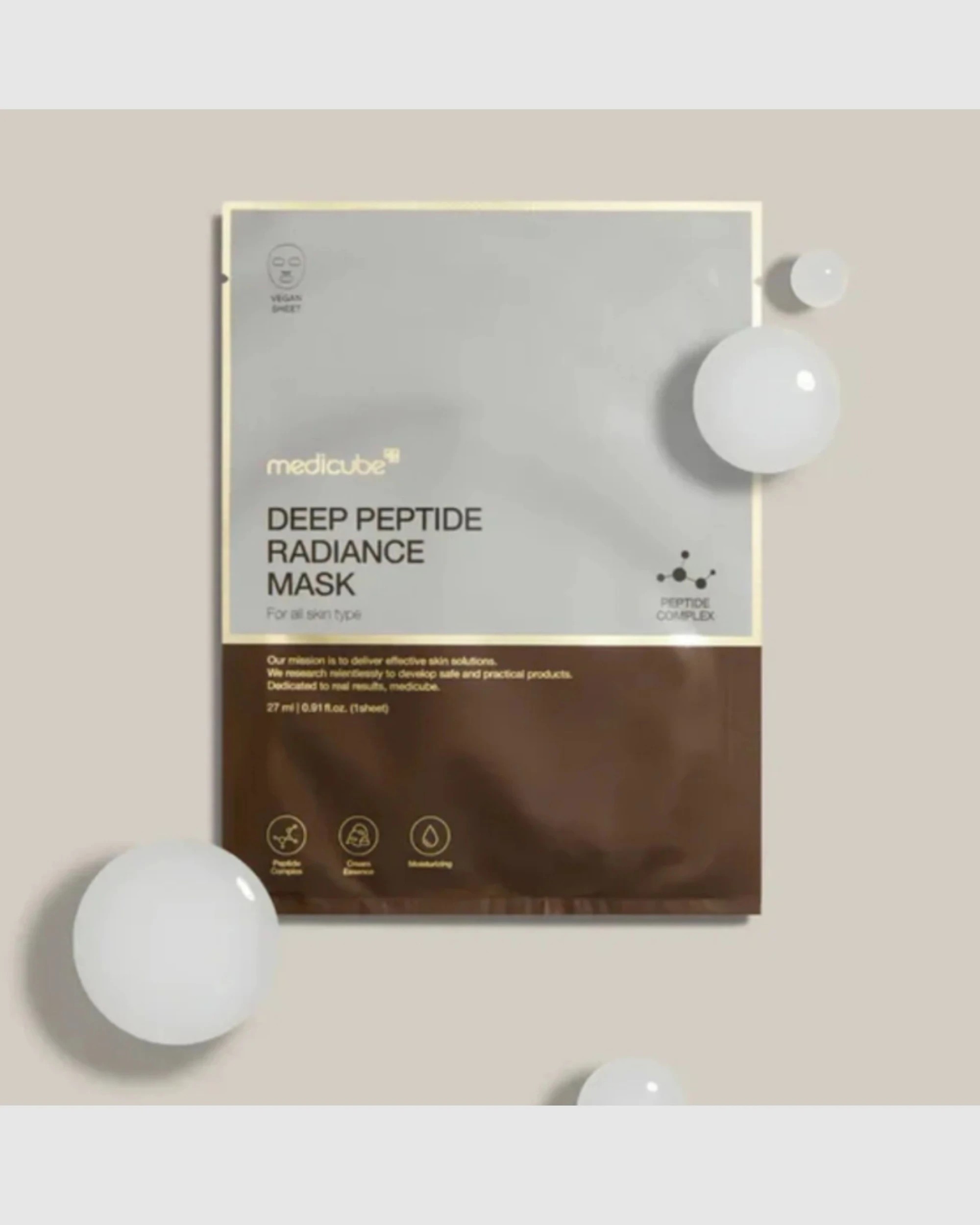 3 Medicube Deep Peptide Radiance Mask 27ml, 3 of 5