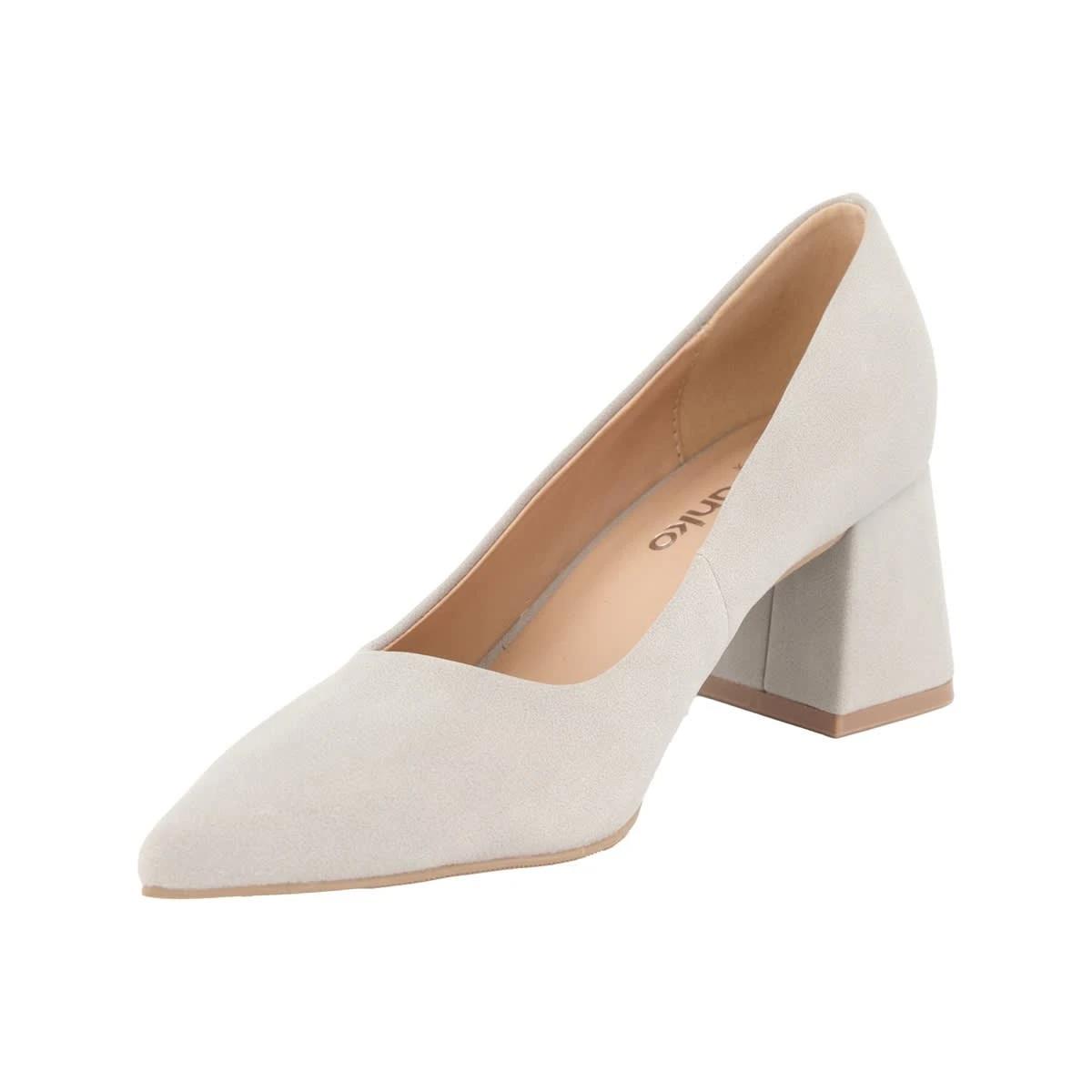 3 Pointy Block Heels SOFT LIGHT GREY, 3 of 5