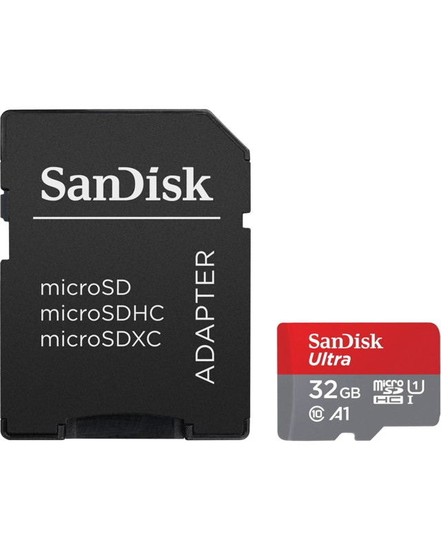 SanDisk Ultra MicroSD with MicroSDHC and MicroSDXC Adapter SQUA4 - 