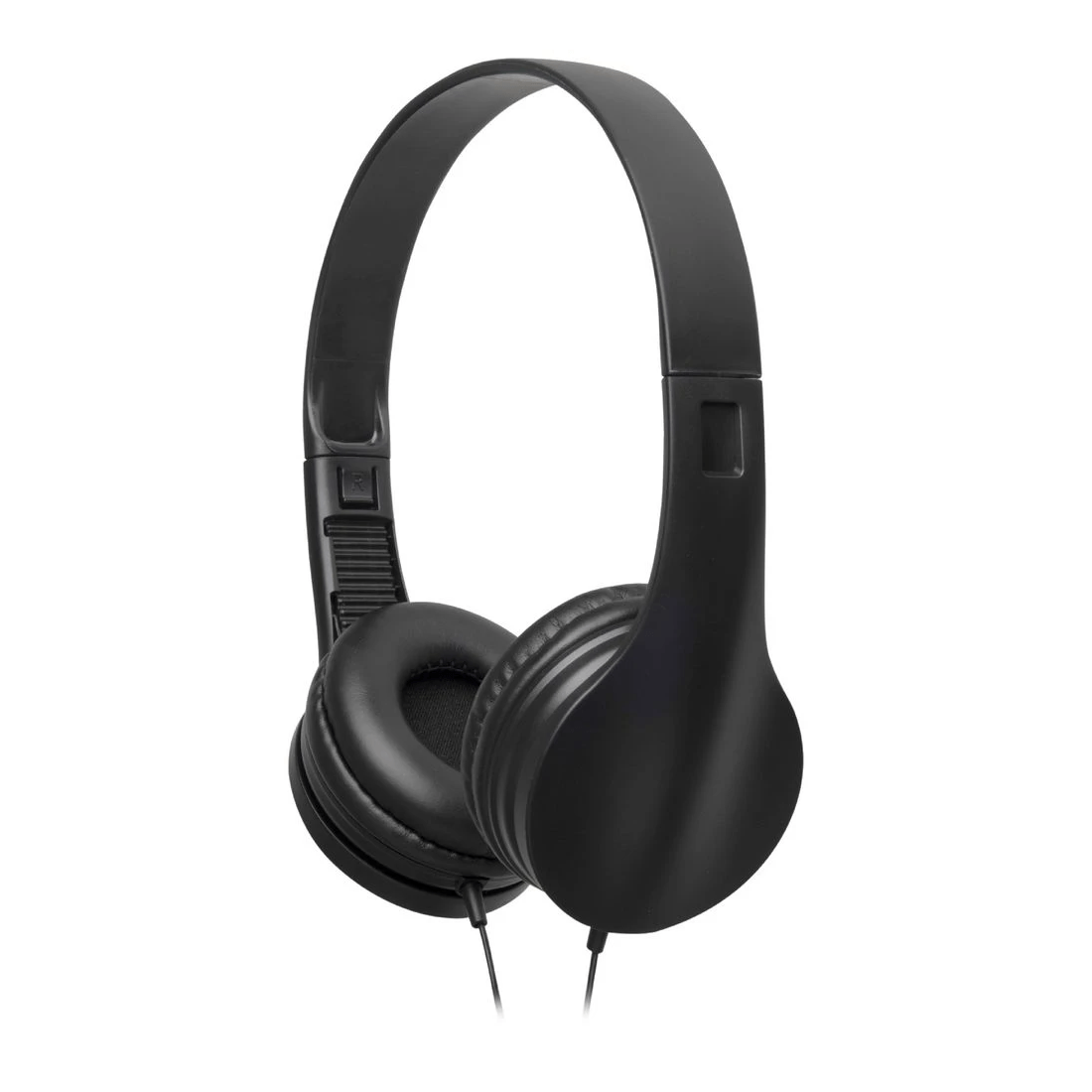 3 Keji On-ear Wired Headphones with Microphone Black, 3 of 3