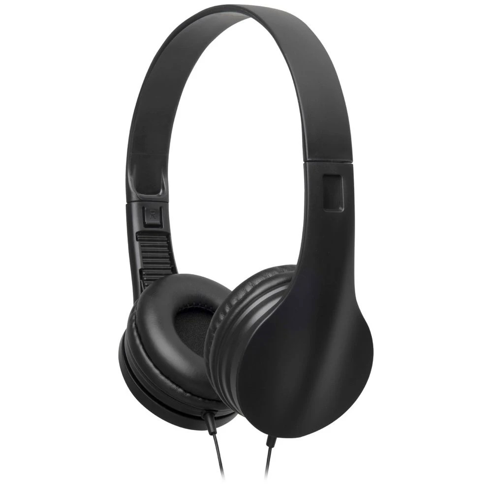 3 Keji On-ear Wired Headphones with Microphone Black, 3 of 3