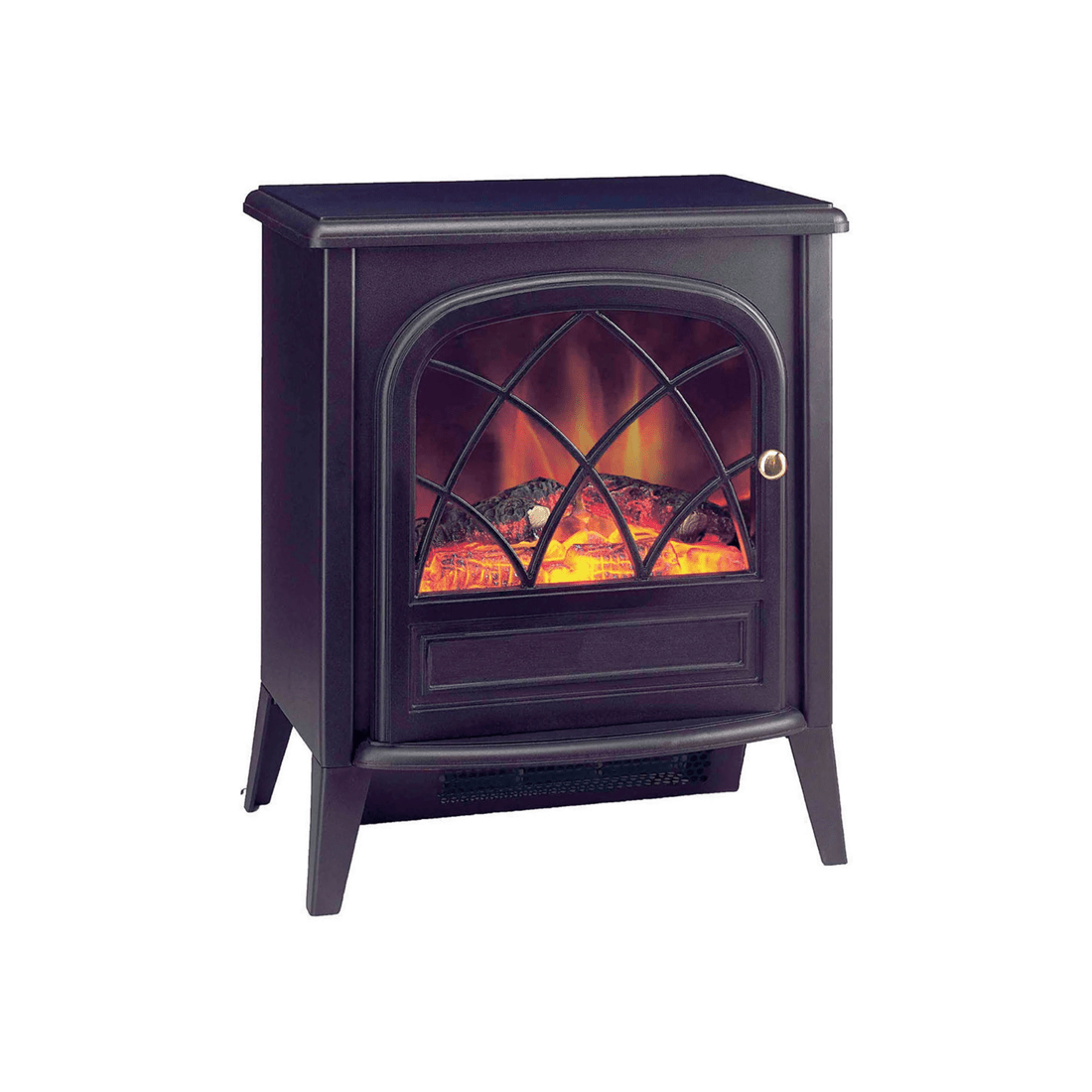 4 Dimplex Ritz-c Electric Fireplace Heater Heat/fire Flame Smoke Coal Wood Effect
 - Black, 4 of 5