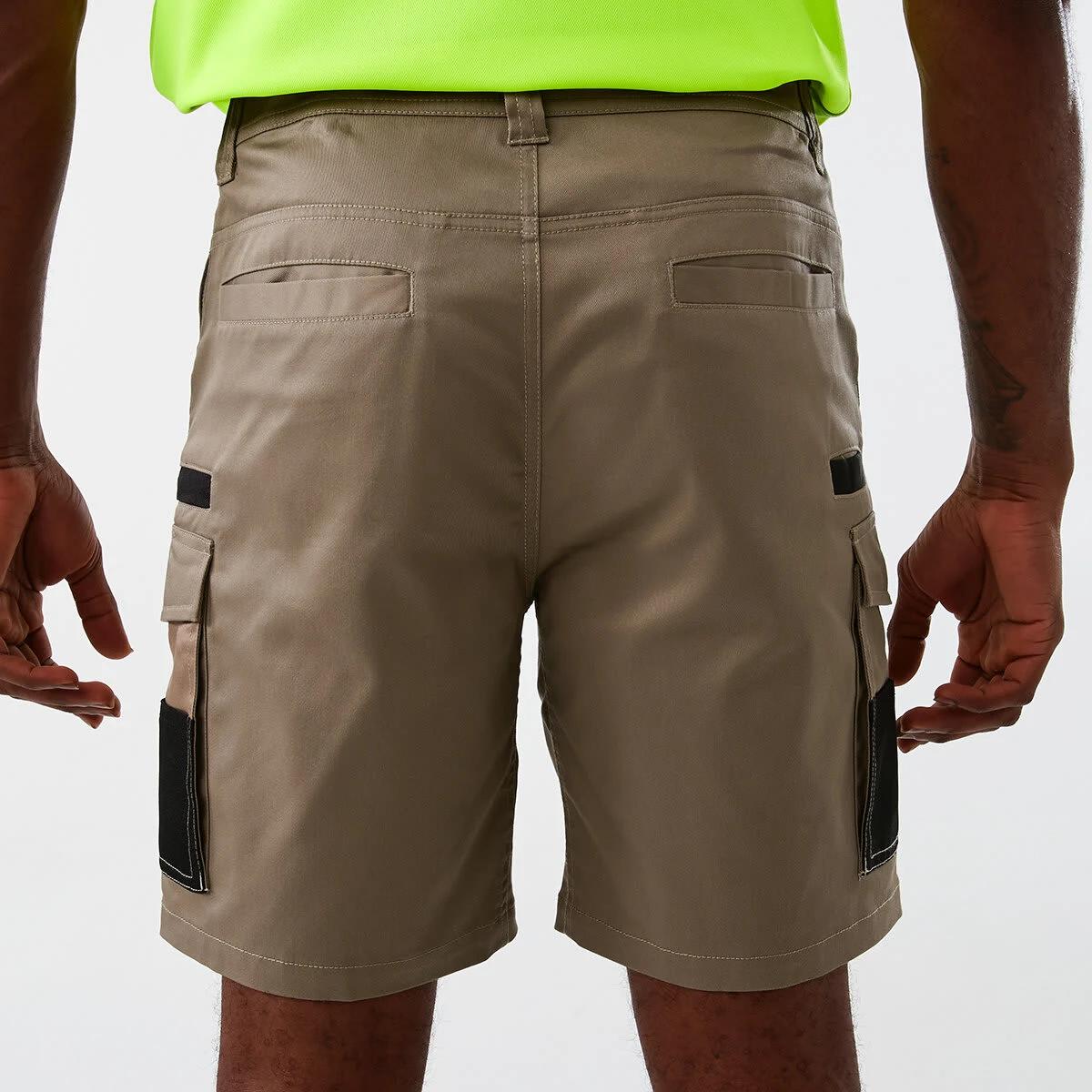 3 Workwear Functional Cargo Shorts Wet Sand, 3 of 7