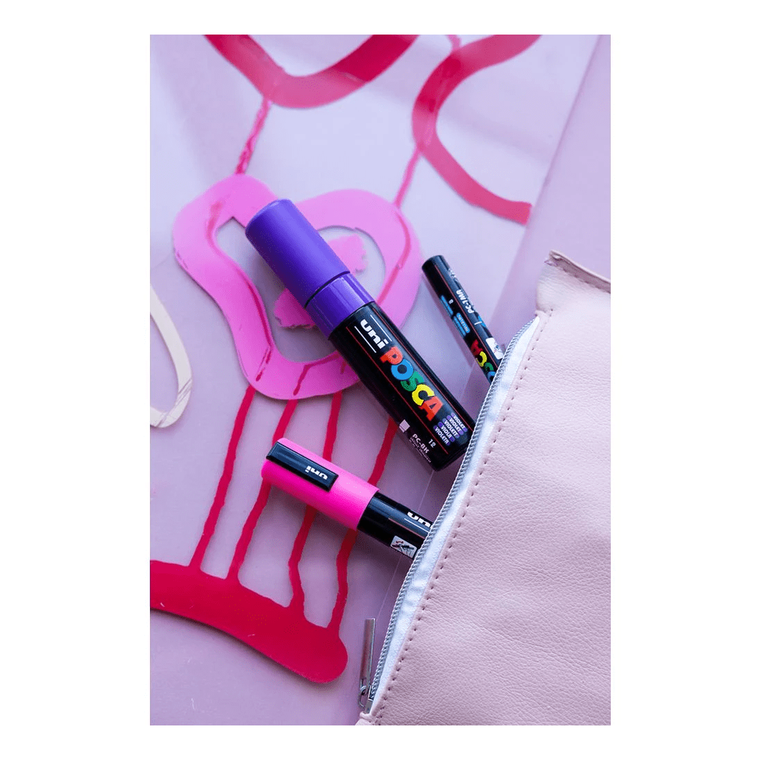 9 Posca PC-5M Paint Markers Portrait Colours 8 Pack, 9 of 10