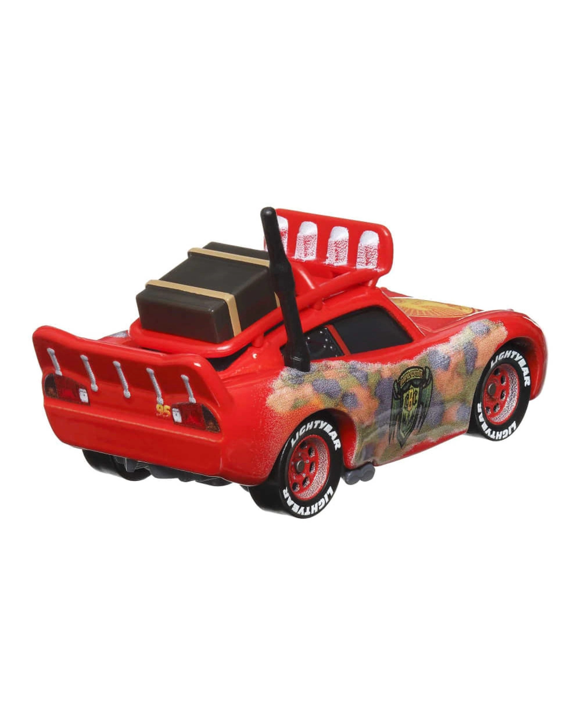 3 Disney Pixar Cars On The Road Cryptid Buster Lightning McQueen Diecast Car, 3 of 4