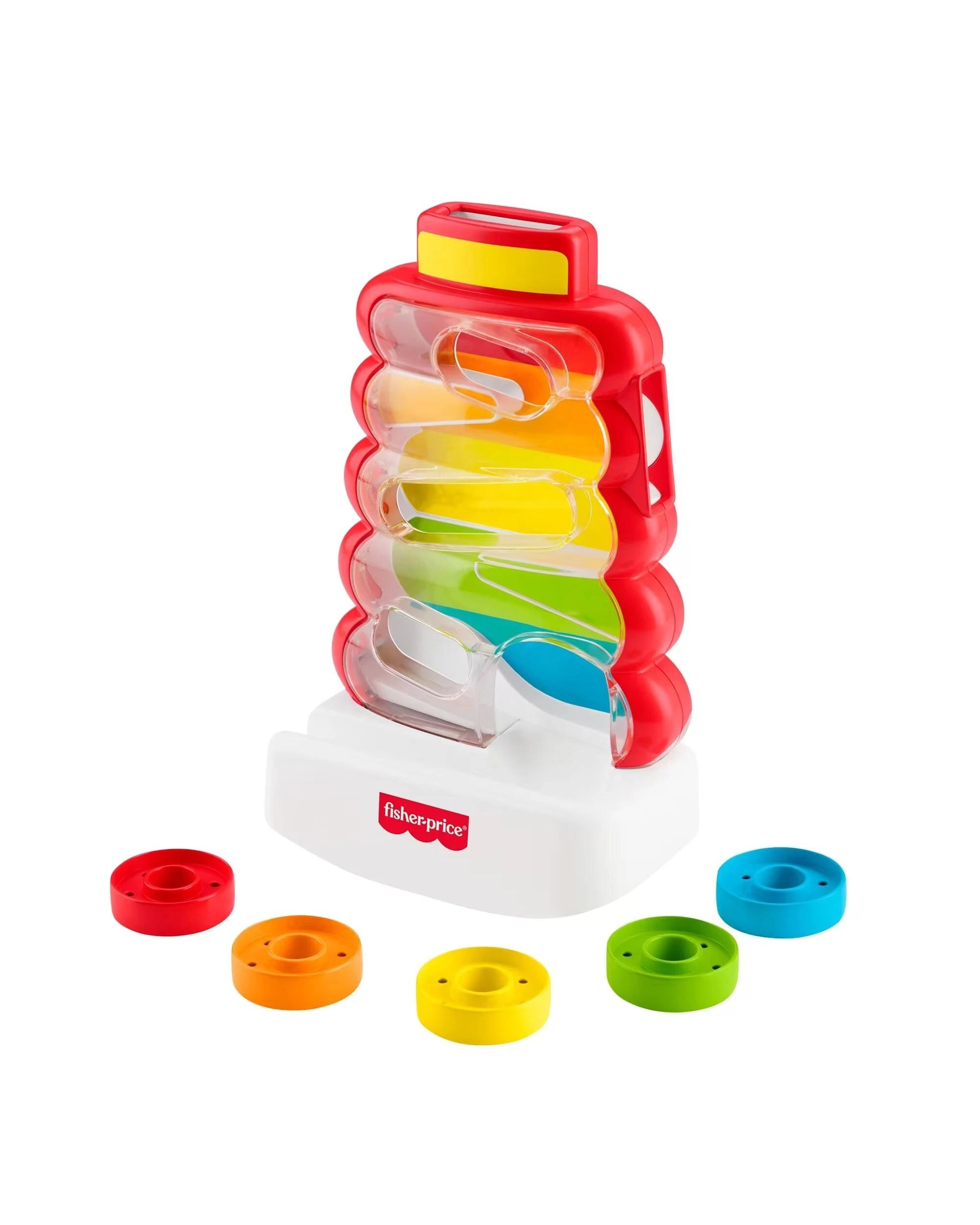 2 Fisher-Price Drop Through Rock-A-Stack, 2 of 6