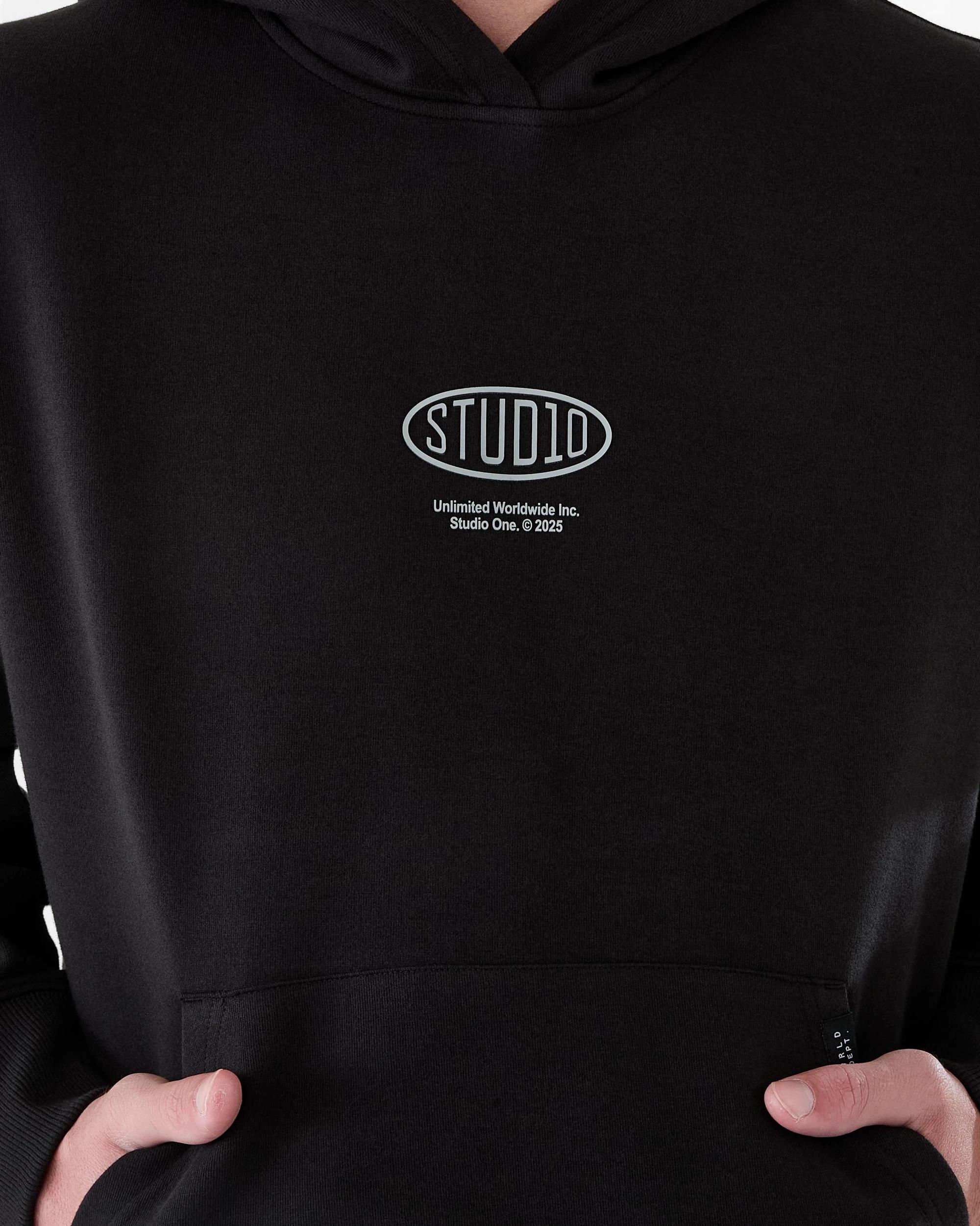 5 Interlock Hoodie Black, 5 of 9