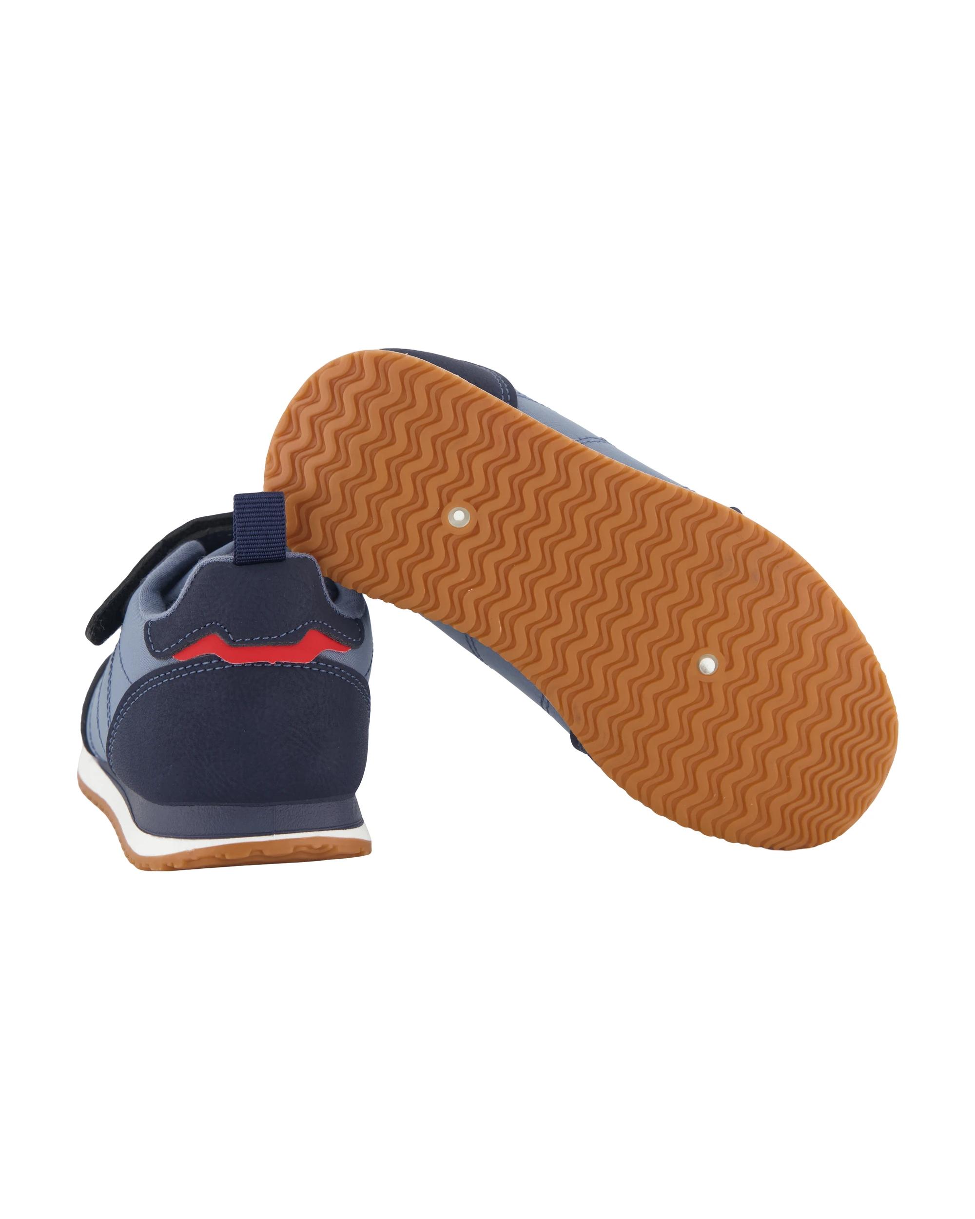 5 Junior Nylon Casual Sneakers Navy, 5 of 5