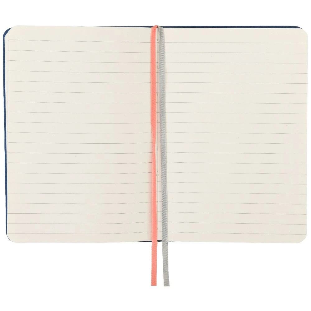 4 Modena A6 Linen Ruled Notebook Navy, 4 of 5