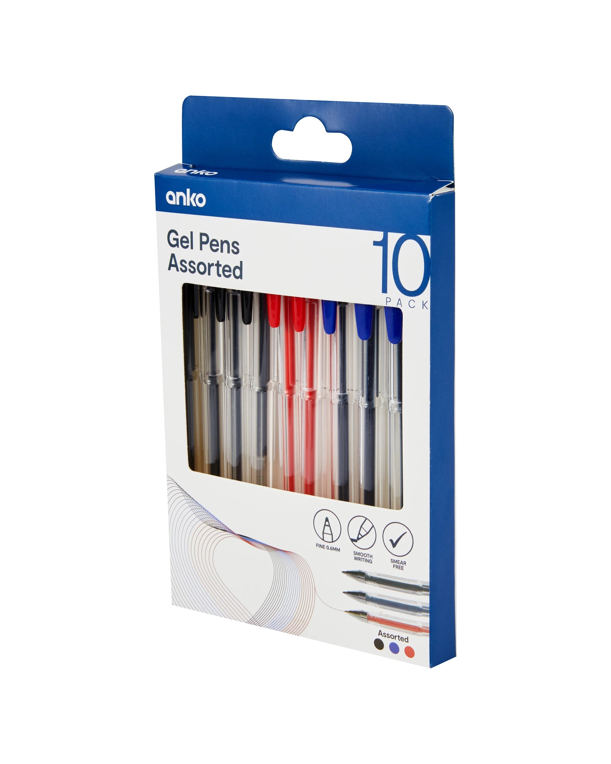 2 10 Pack Assorted Gel Pens, 2 of 6