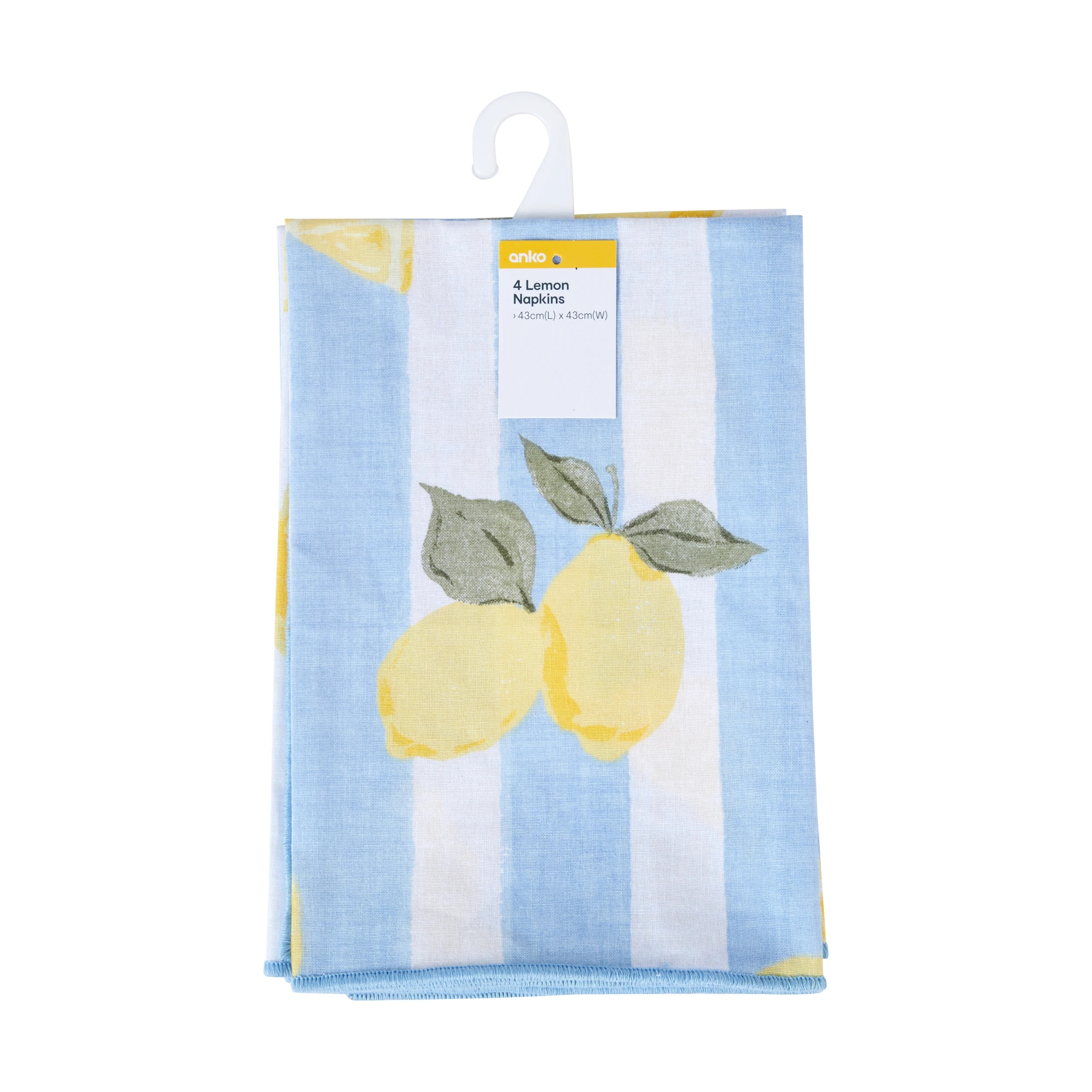 4 4 Pack Lemon Napkins, 4 of 5