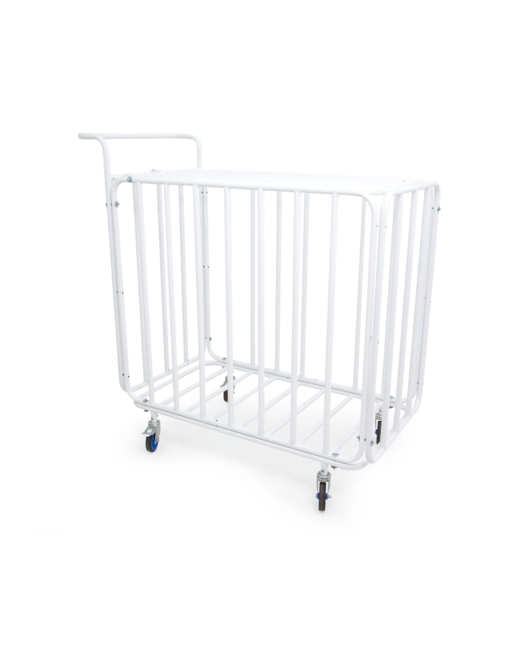 1 Victor Sports Ball Carry Cage Heavy Duty Steel Lockable Opening 110x60x95cm - Metallic, 1 of 1