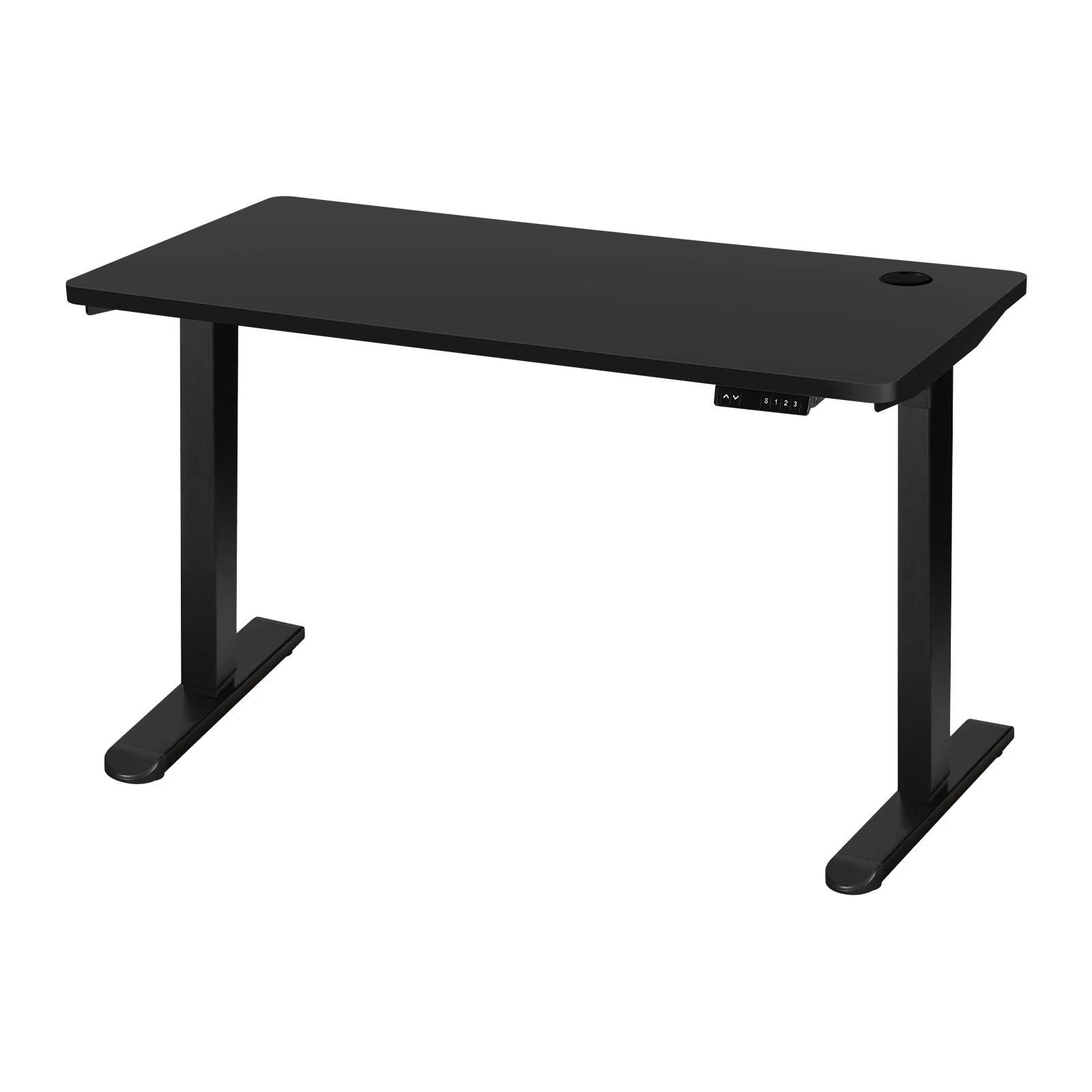 1 Oikiture 140cm Standing Desk Single Motor
 - Black, 1 of 4