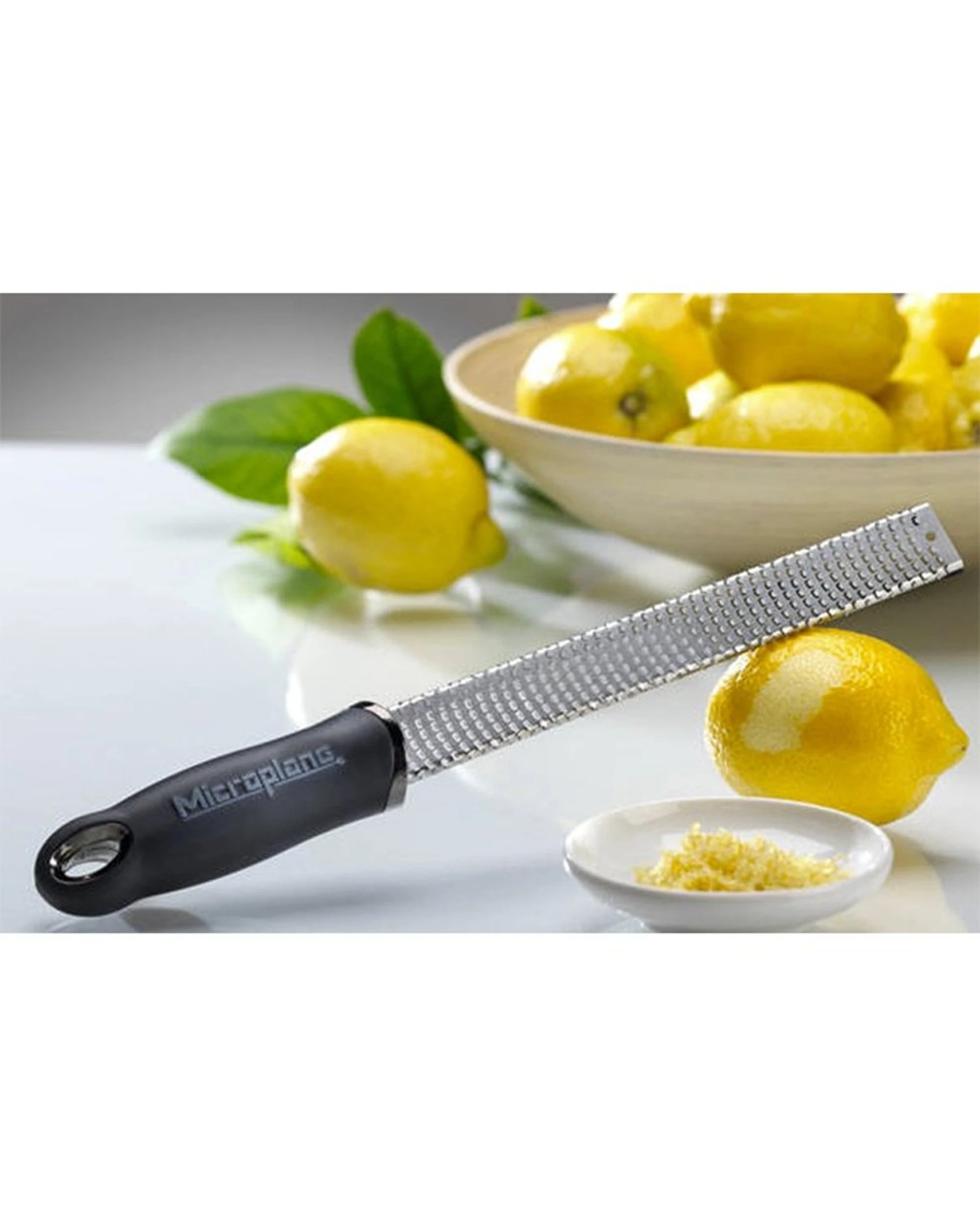 4 Microplane Premium Stainless Steel Classic Zester Grater - Black, 4 of 5