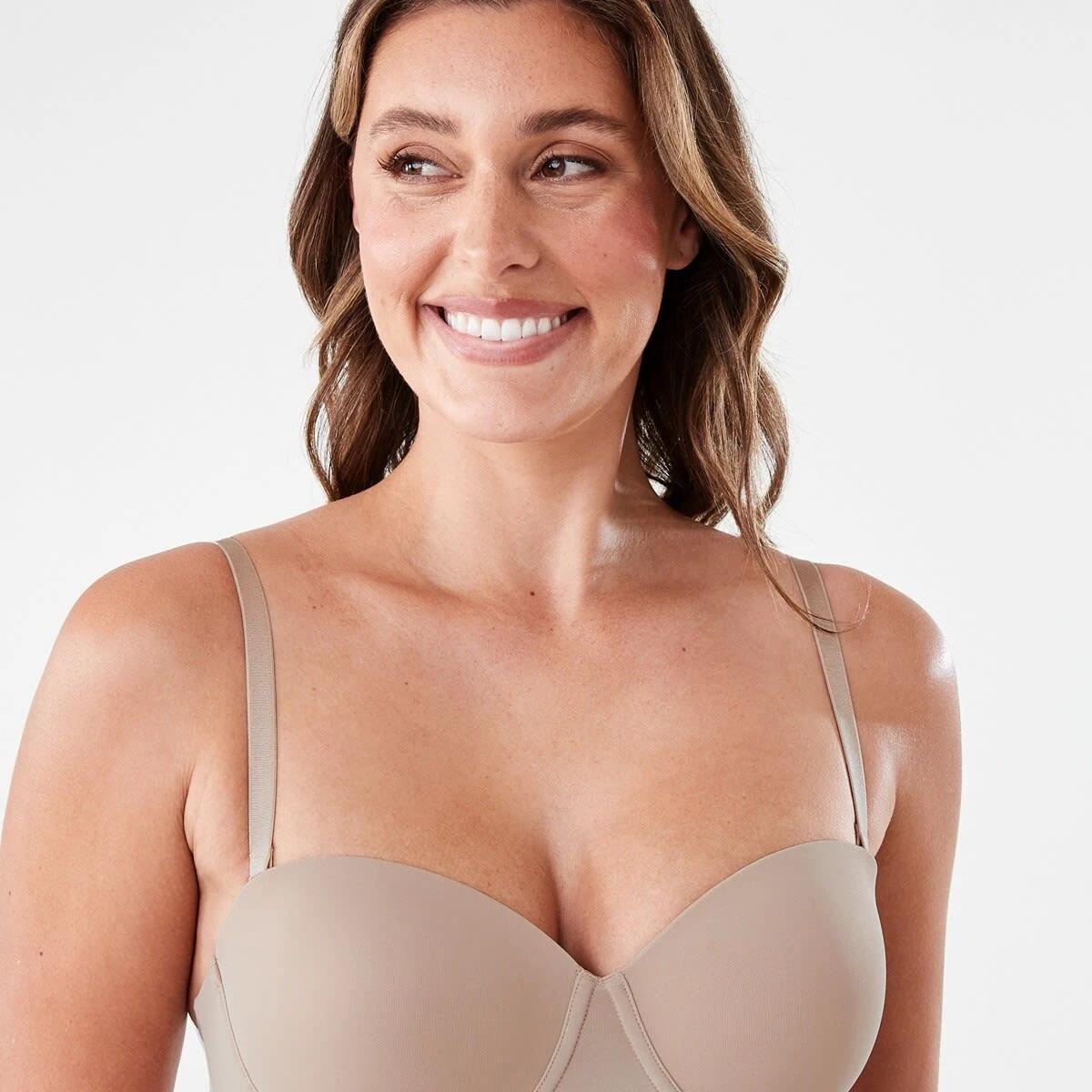 7 Strapless Push-Up Bra BEIGE, 7 of 9