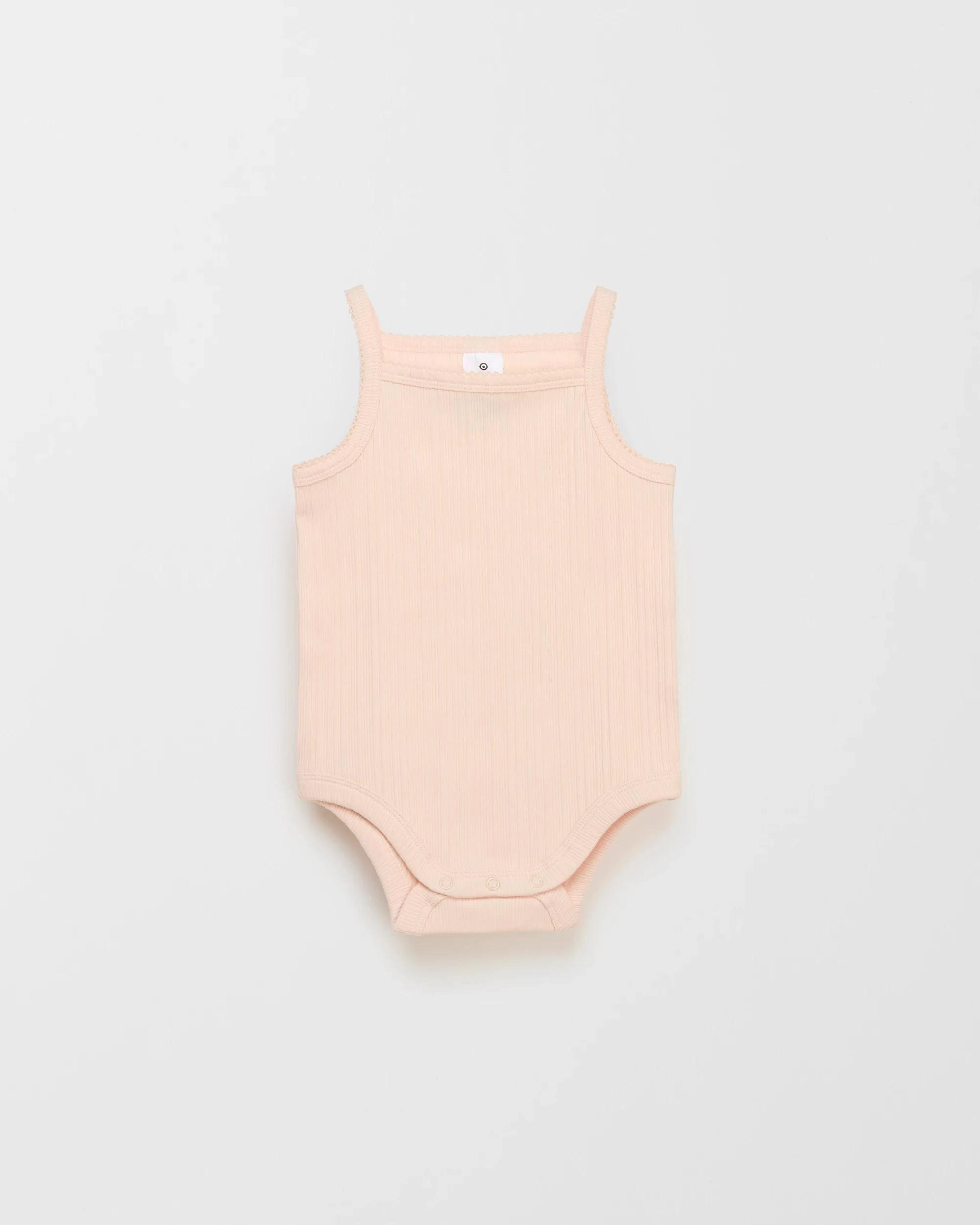 2 Target Baby Organic Cotton Baby Rib Bodysuit 3 Pack RETRO STRIPE, 2 of 4