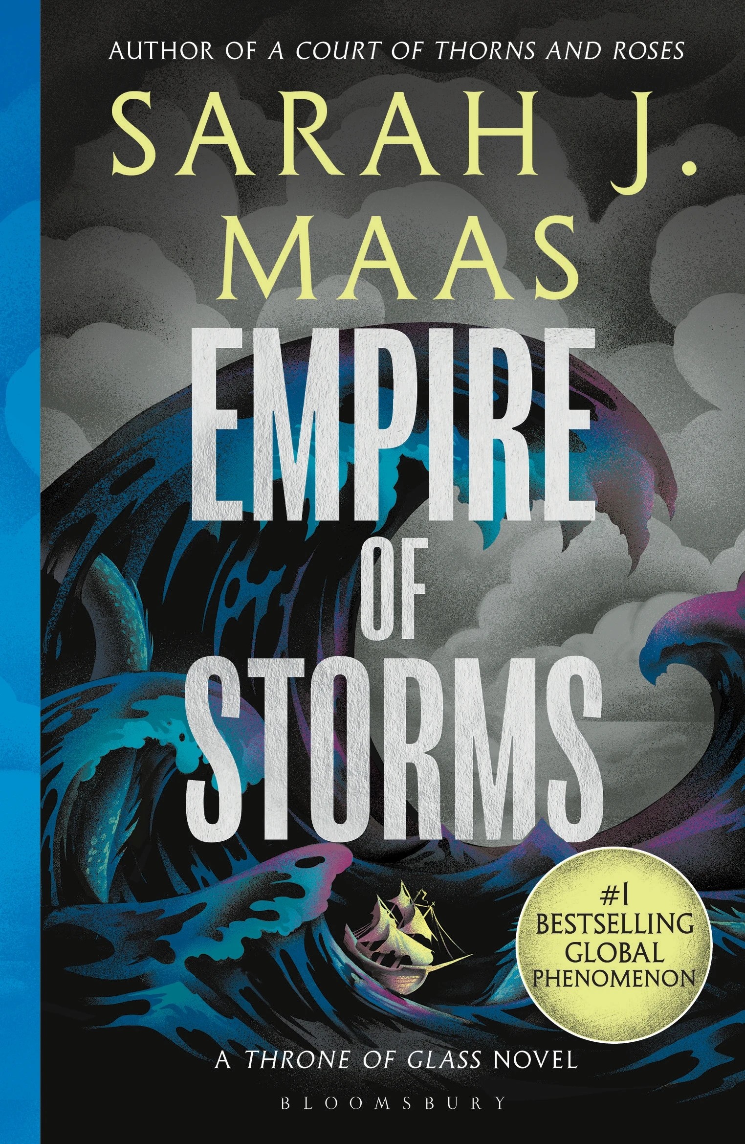 1 Empire of Storms by Sarah J. Maas - Book, 1 of 1