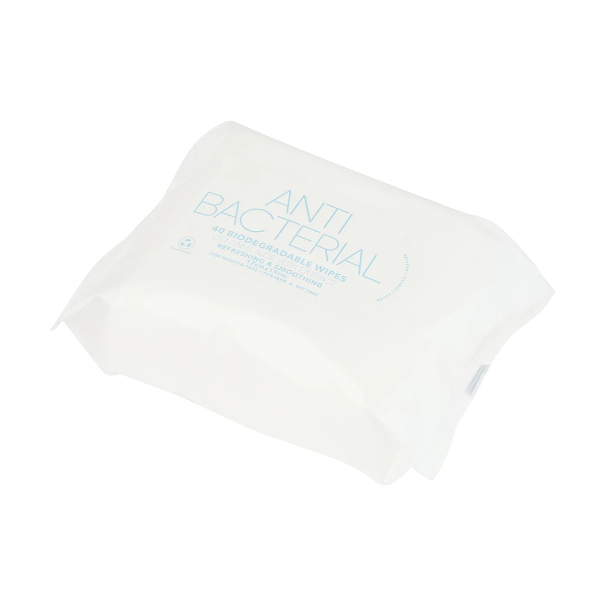 2 40 Pack Refreshing & Smoothing Wipes - Anti Bacterial, 2 of 4