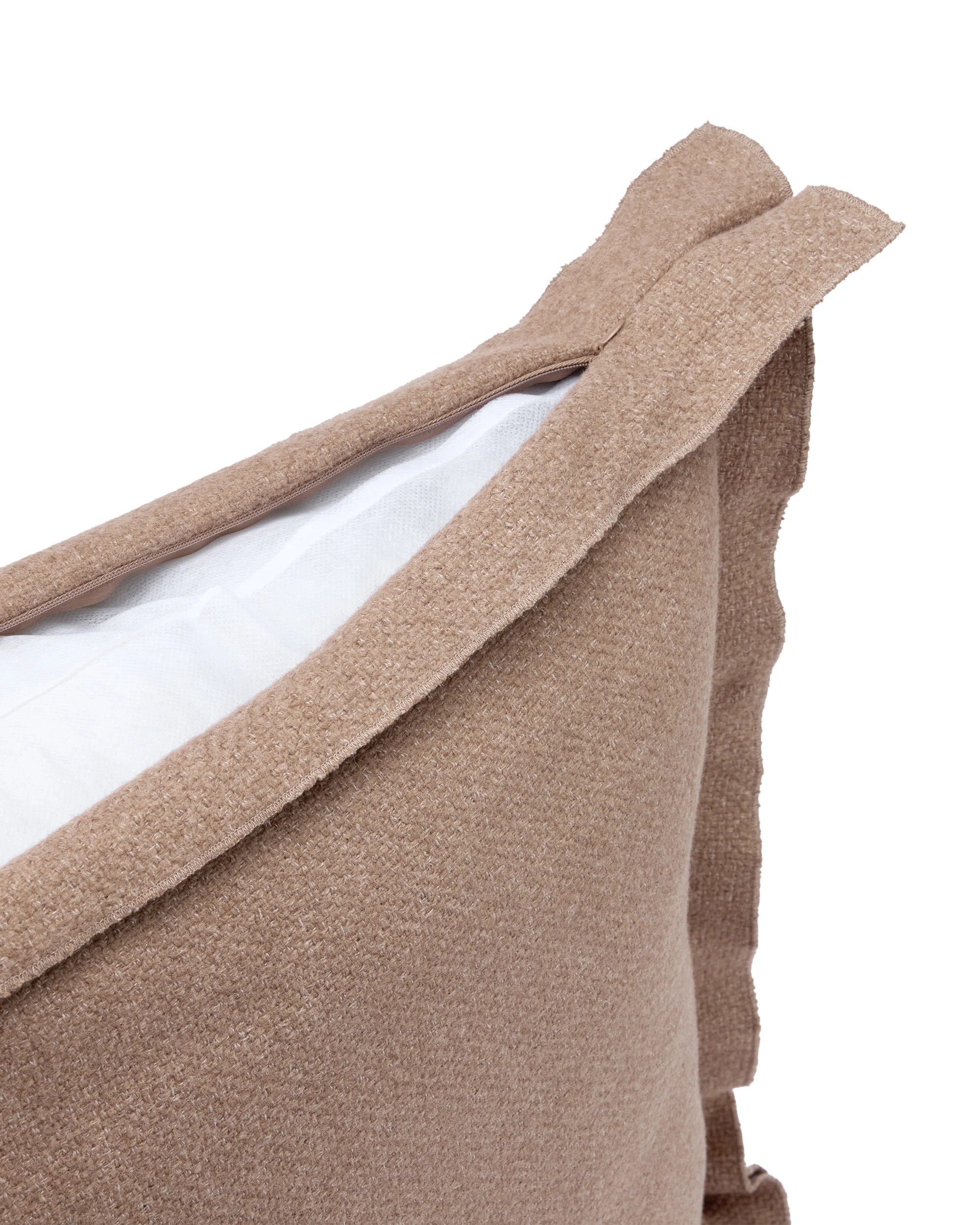 4 60cm Flange Cushion - Mocha, 4 of 4