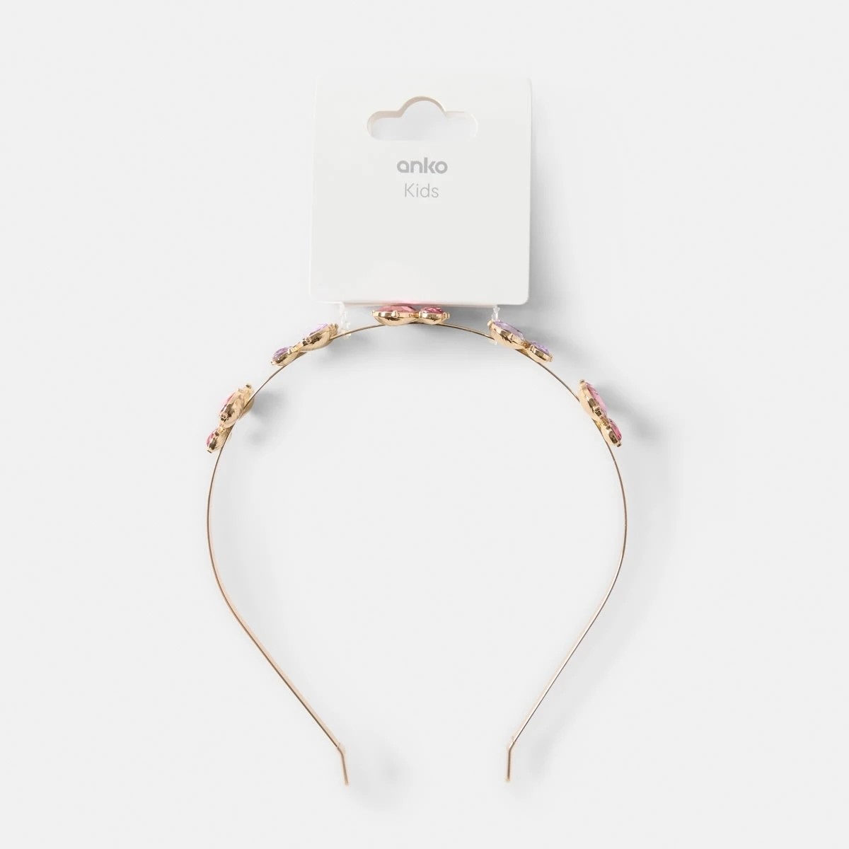 4 Butterfly Headband - Gold Tone, 4 of 4