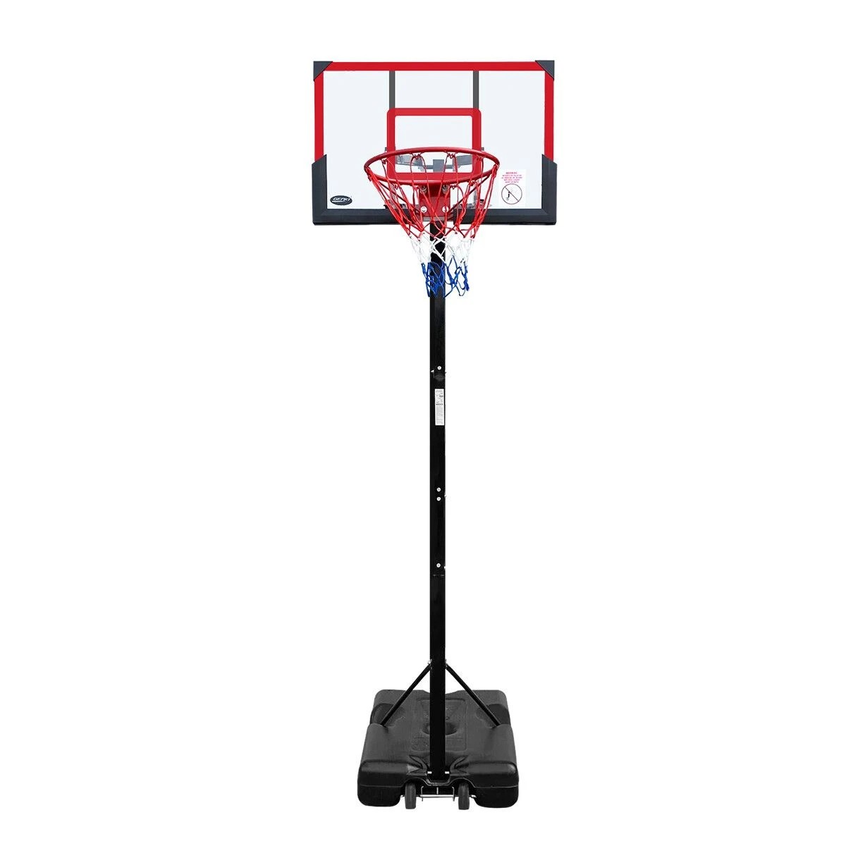 1 Ausway Basketball Hoop Stand System Ring Portable Height, 1 of 4