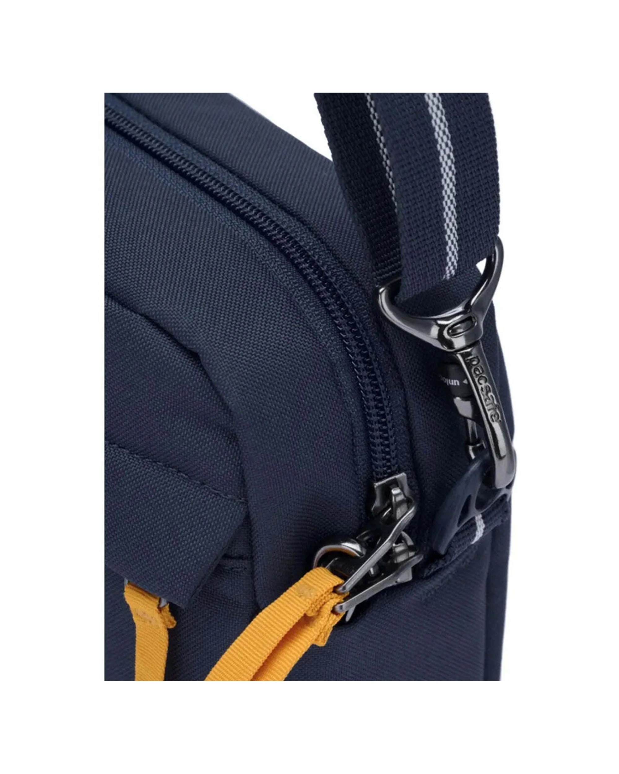 8 Pacsafe Go Anti-Theft Crossbody Bag RFID Blocking Cut Resistant Eco Design Coastal - Blue, 8 of 8