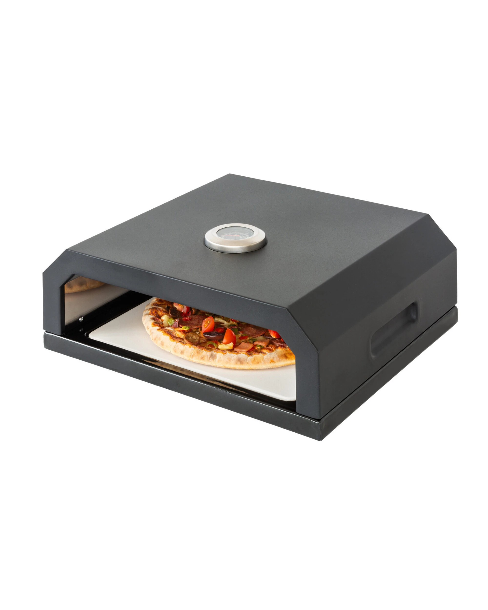 5 Hacienda Pizza Oven Box with Built-in Thermometer, 5 of 7