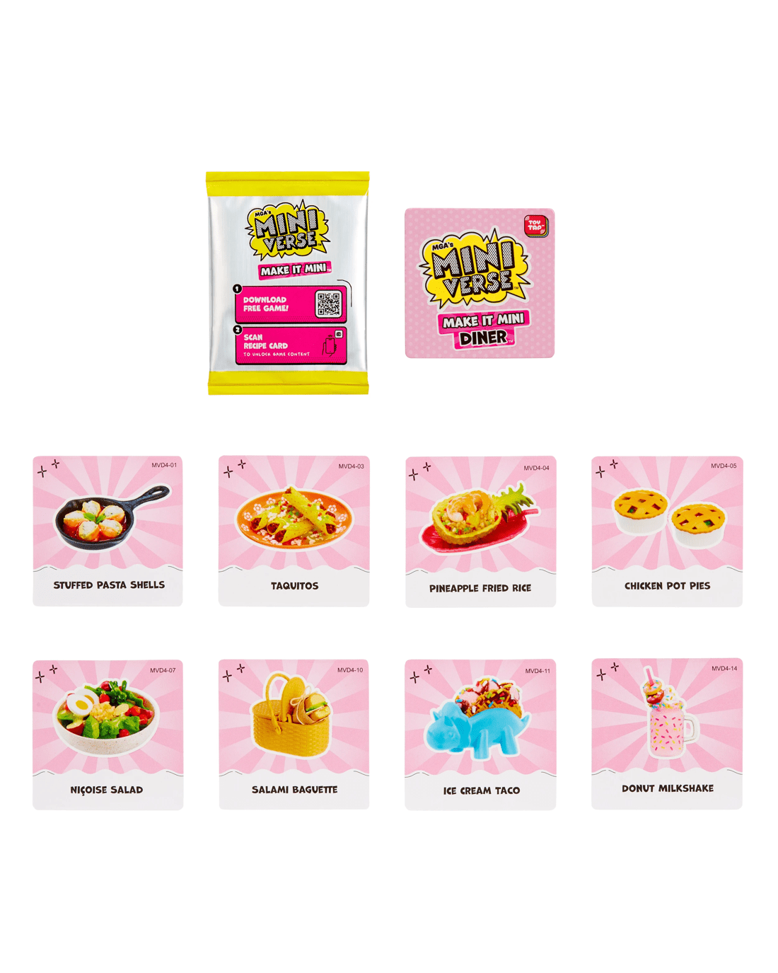 6 MGA's Miniverse: Make It Mini Foods: Diner Series 4 - Assorted, 6 of 7