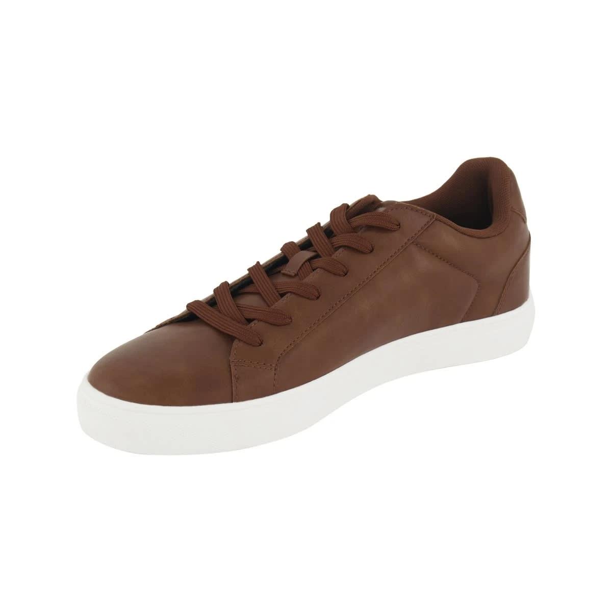 3 Casual Court Lace Up Sneakers CHOCOLATE BROWN, 3 of 5