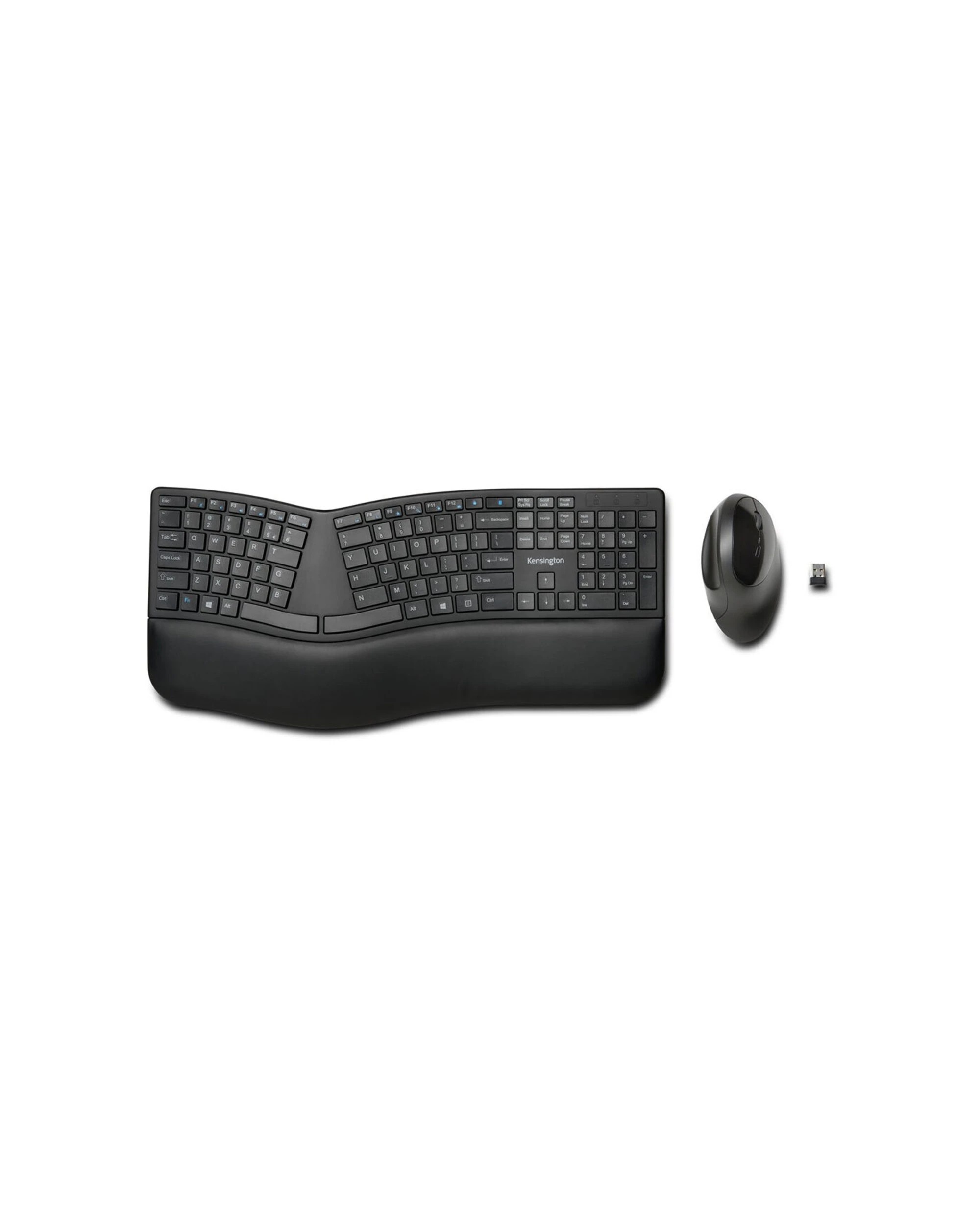 1 Kensington Dual Wireless Ergo Desktop Set - Black, 1 of 7