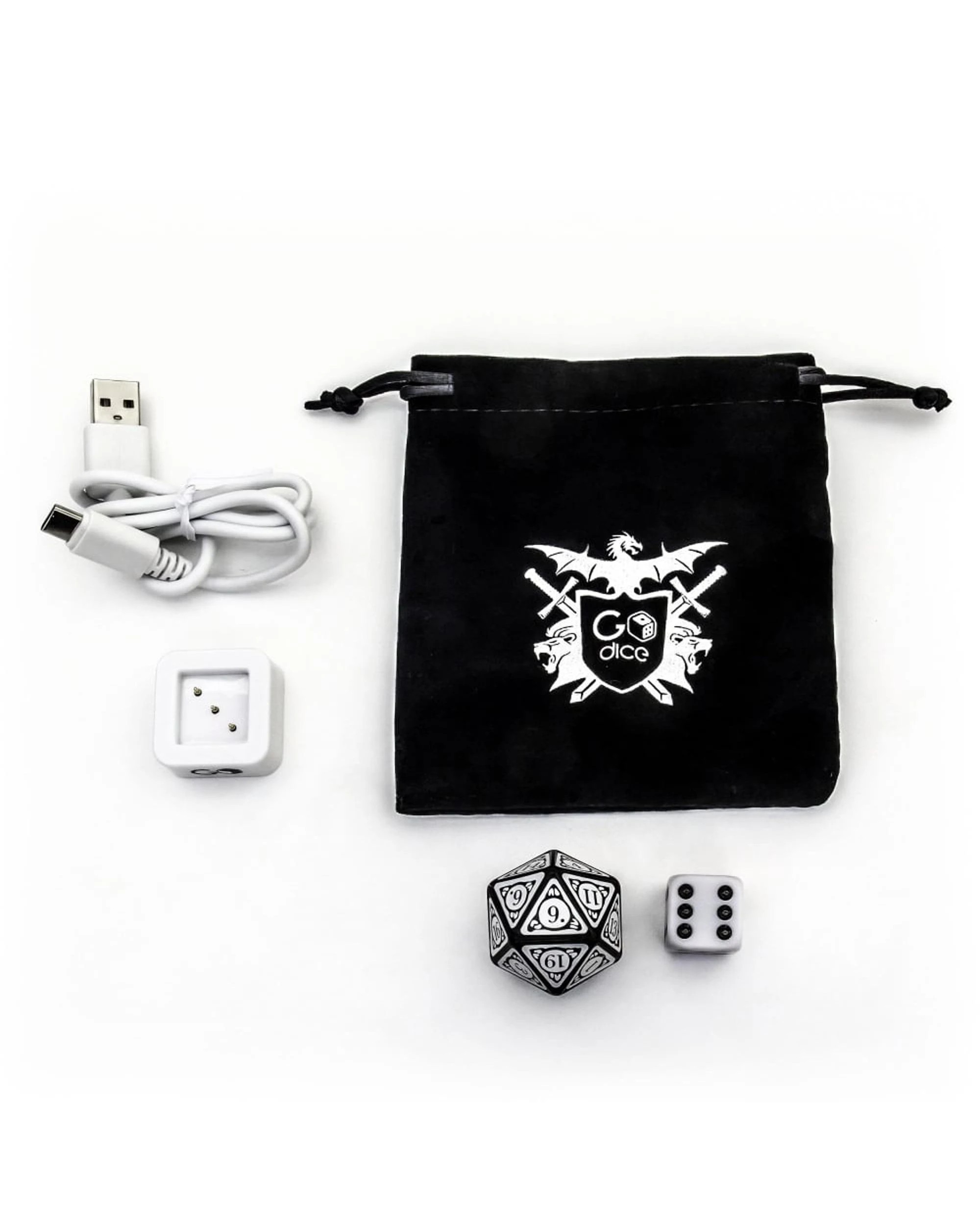2 GoDice D20 Connected Electronic Dice, 2 of 6
