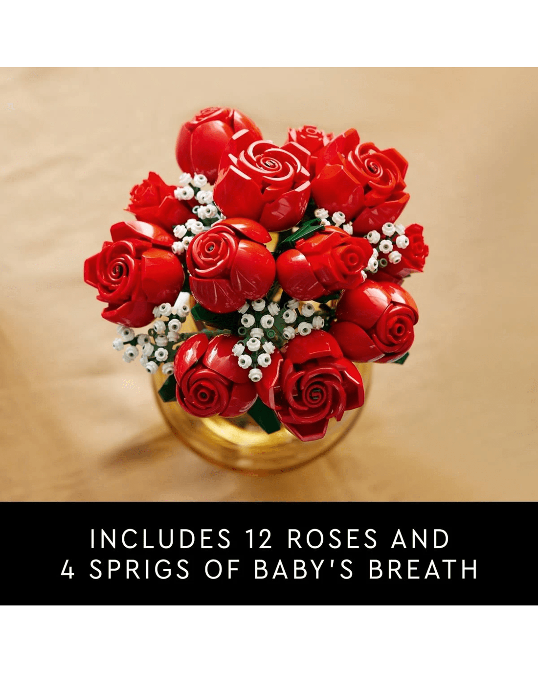 6 LEGO Botanicals Bouquet of Roses 10328, 6 of 10