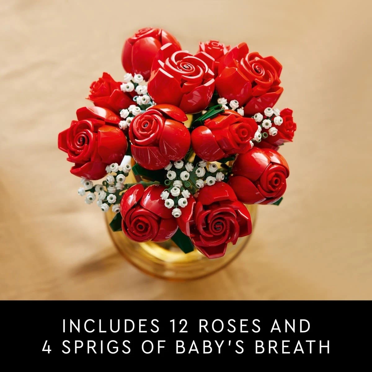 6 LEGO Botanicals Bouquet of Roses 10328, 6 of 10