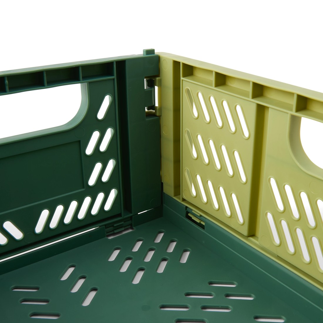 6 5L Collapsible Crate - Small, Green, 6 of 8