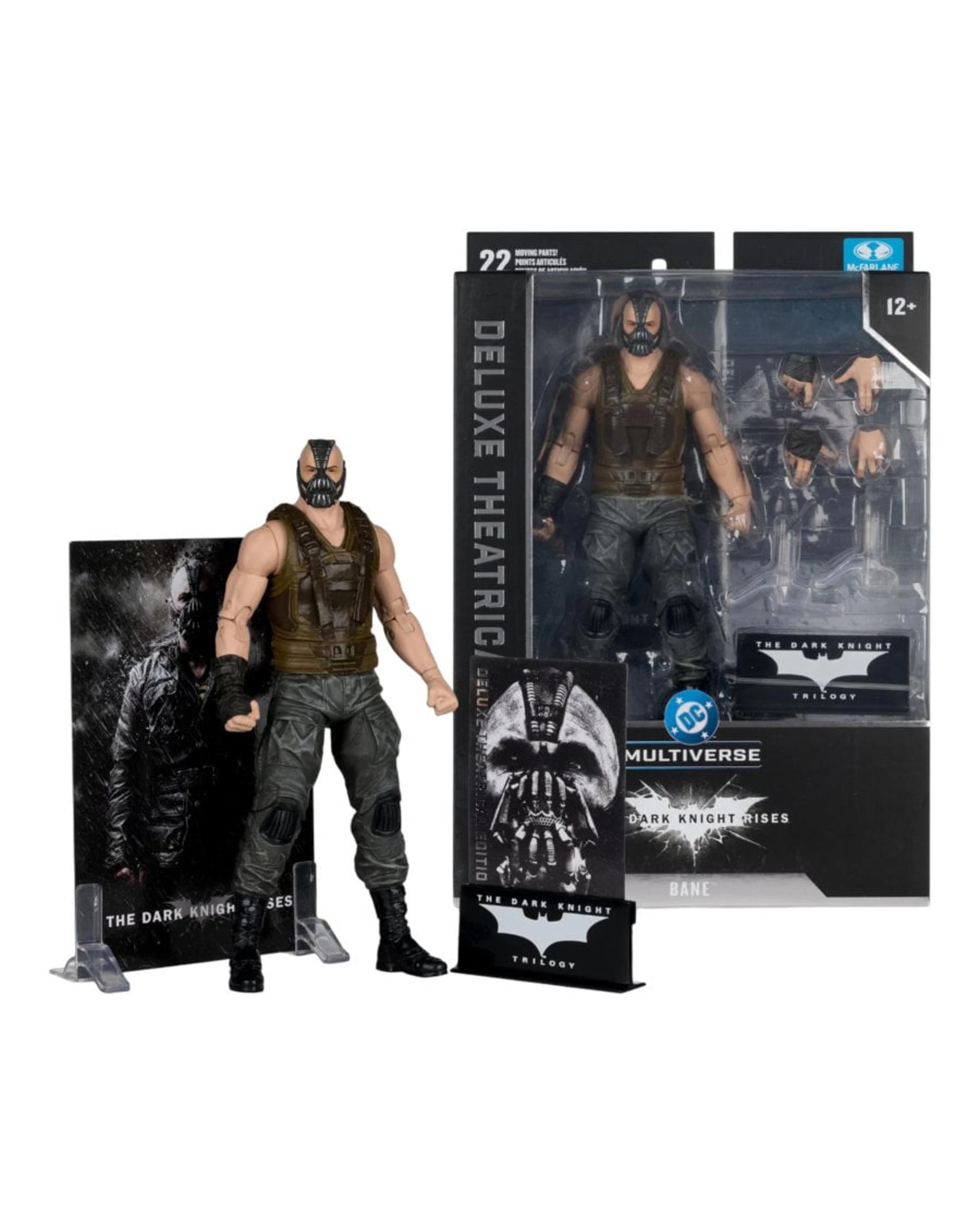 1 DC Multiverse The Dark Knight Rises Bane Deluxe Theatrical Edition 7 inch Action Figure, 1 of 9