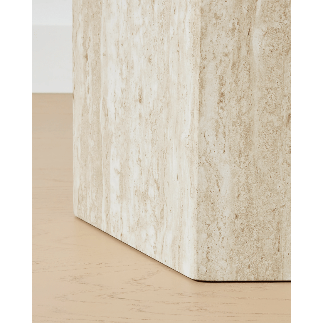 4 Travertine Side Table, 4 of 4