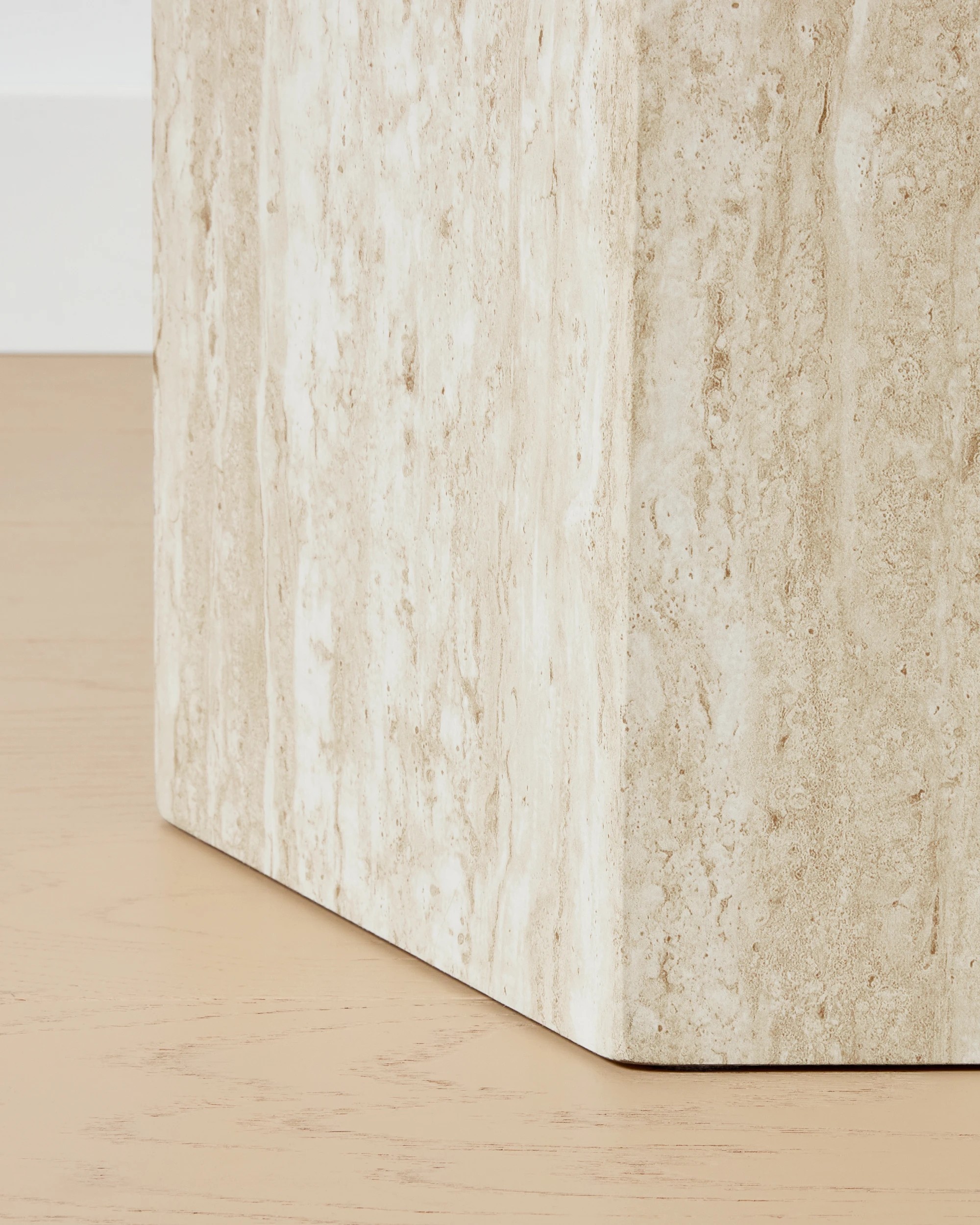 4 Travertine Side Table, 4 of 4