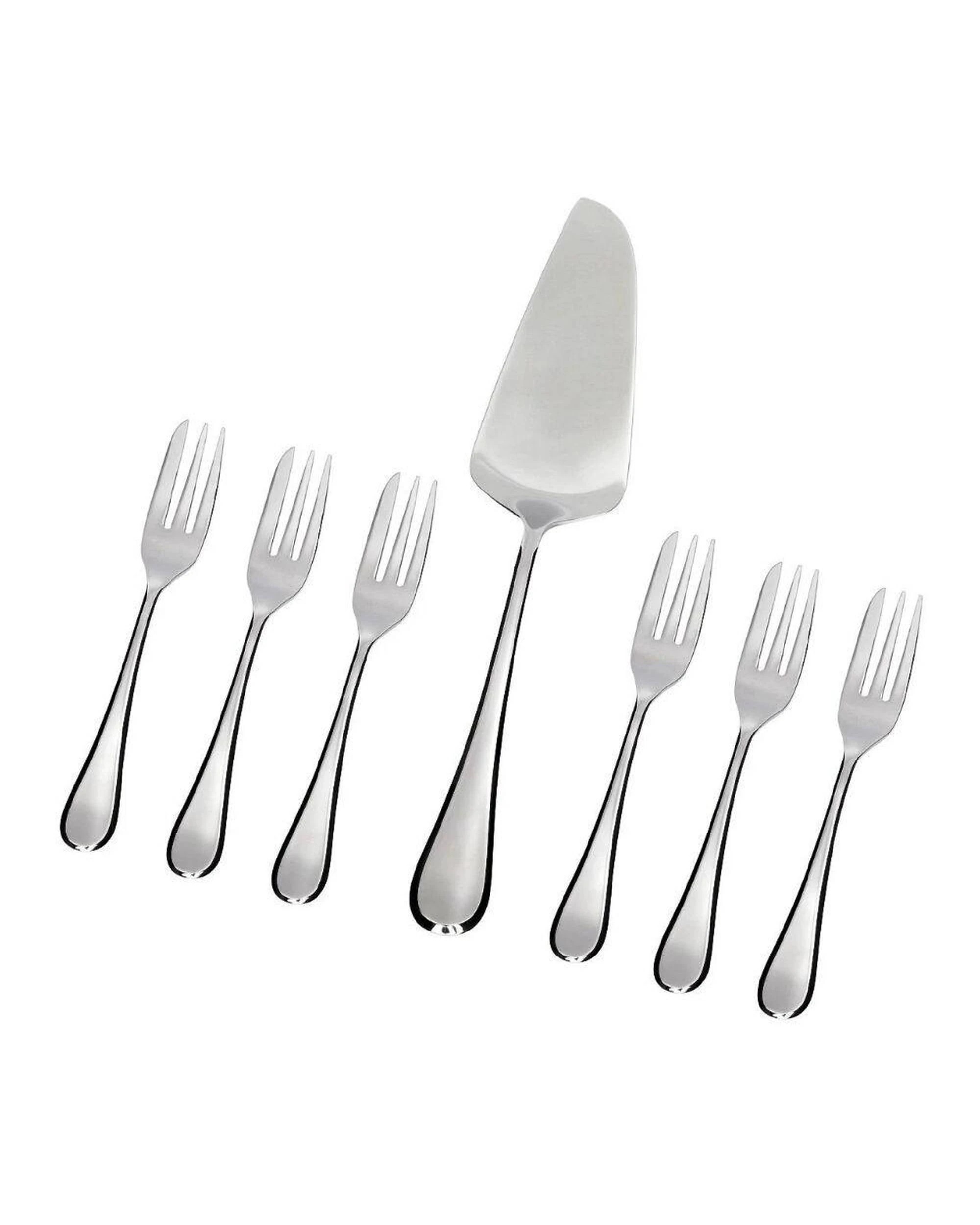 1 Stanley Rogers Chelsea 7 Piece Stainless Steel Cake Serving Set, 1 of 5