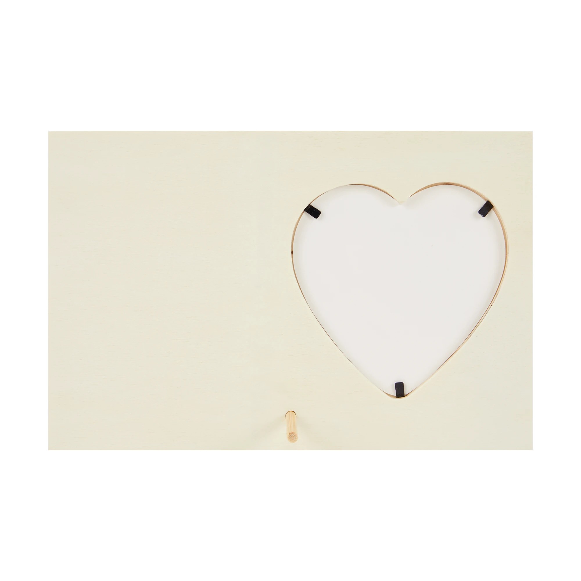 4 Wood Heart Frame, 4 of 5