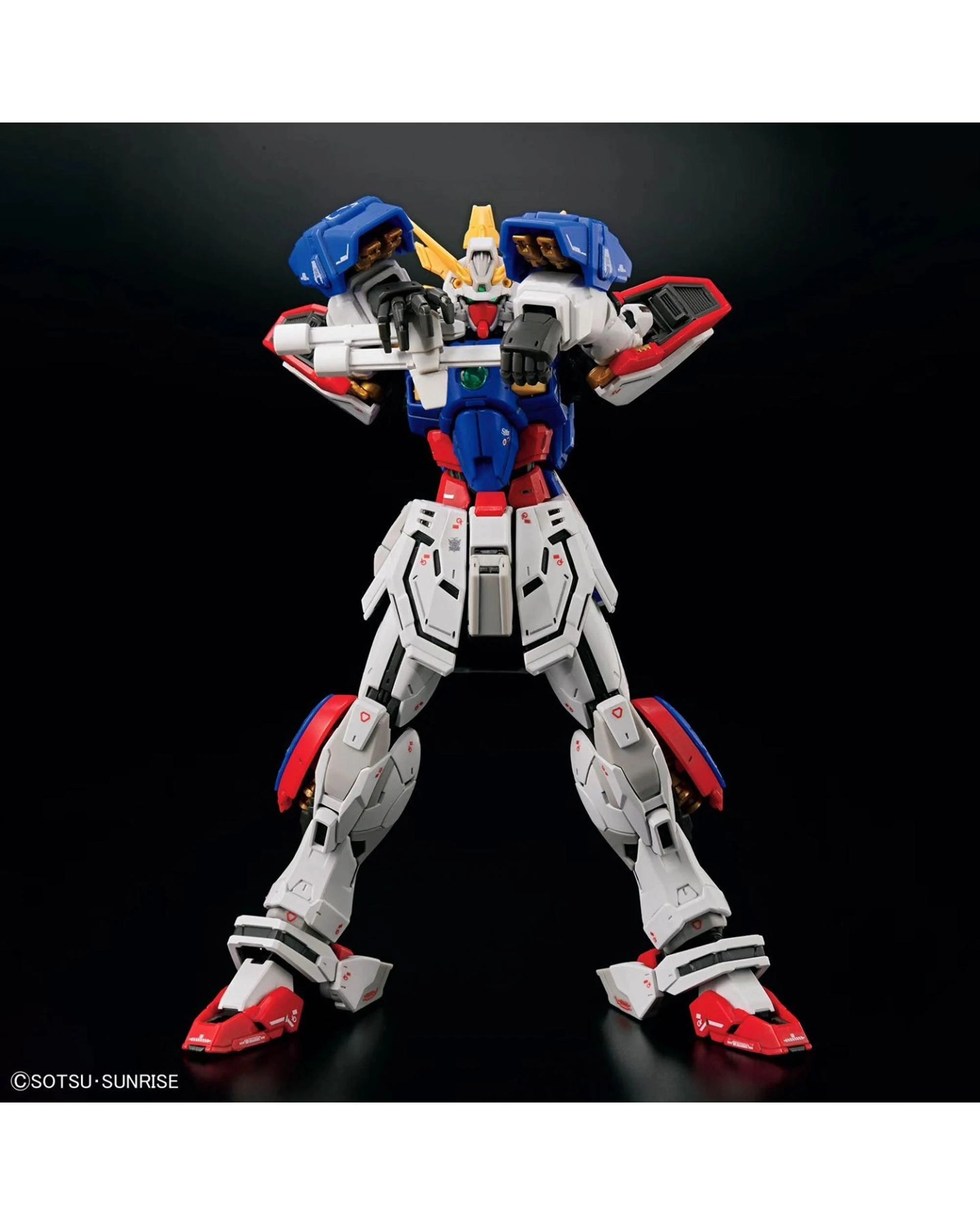 4 Bandai Gundam Real Grade Shining Gundam 1/144 Scale Model Kit, 4 of 10