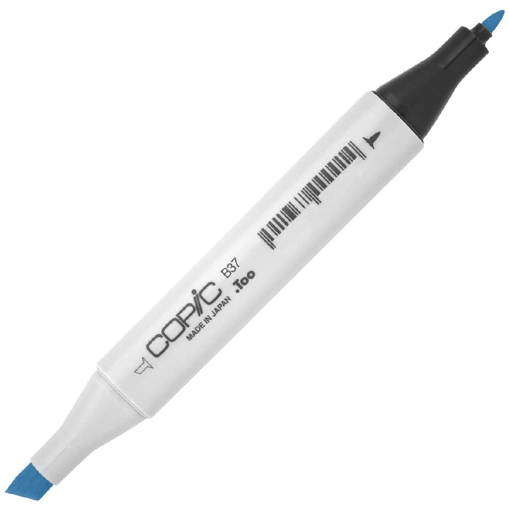1 Copic Classic Original Dual Nib Marker B37 Antwerp Blue, 1 of 3