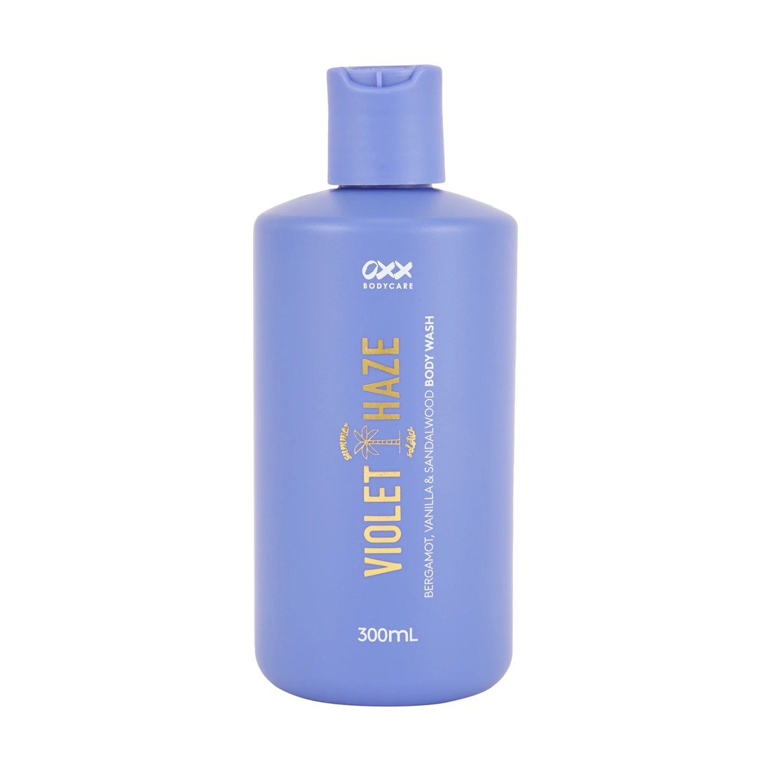 1 OXX Bodycare Violet Haze Summer Solstice Body Wash 300ml - Bergamot, Vanilla and Sandalwood, 1 of 3