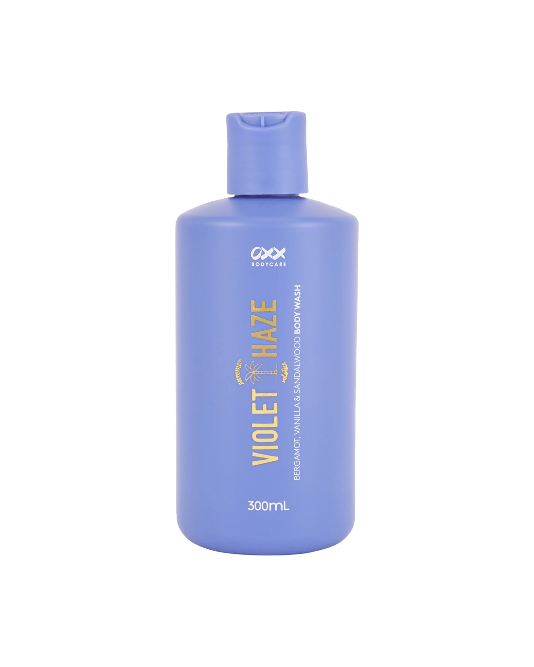 1 OXX Bodycare Violet Haze Summer Solstice Body Wash 300ml - Bergamot, Vanilla and Sandalwood, 1 of 3