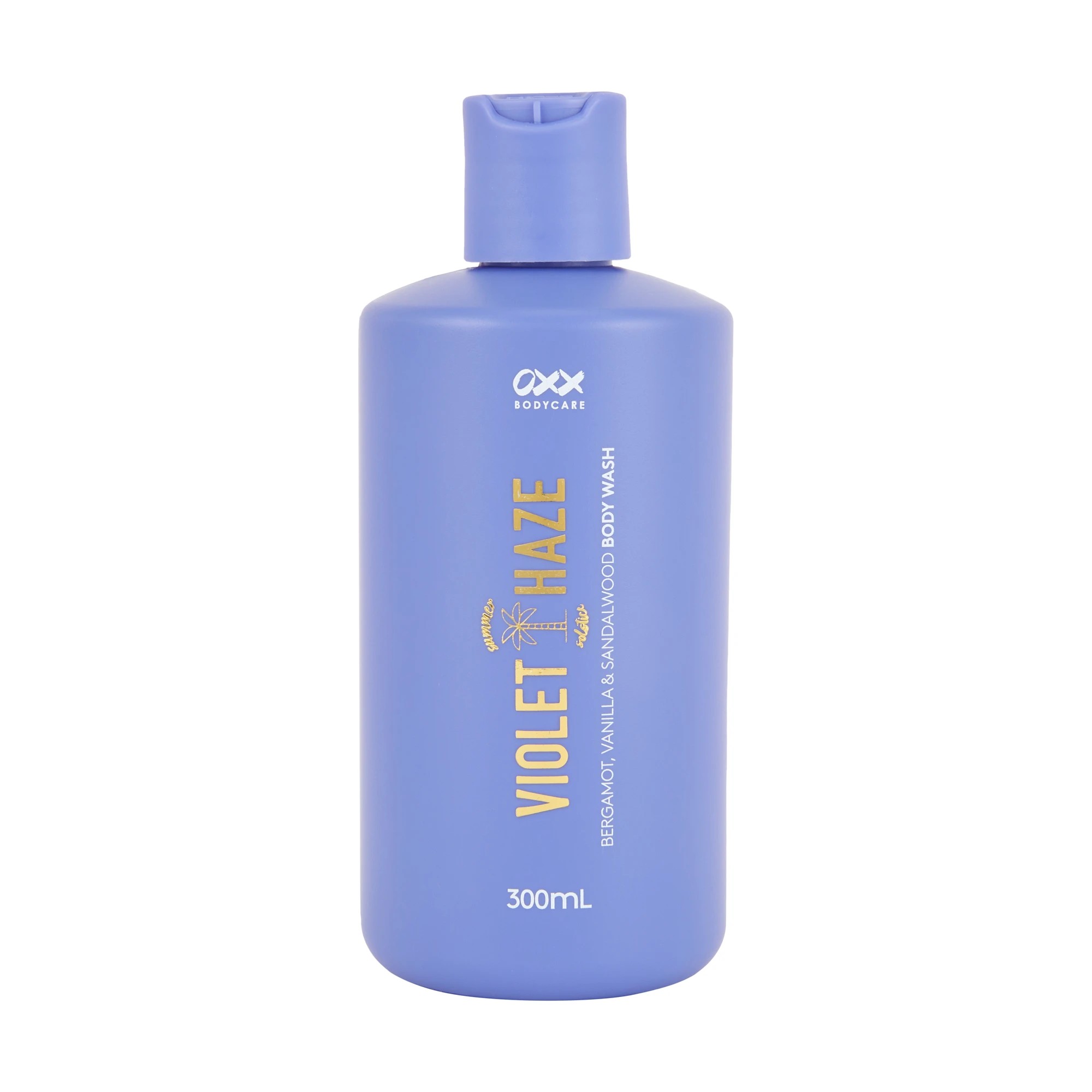 1 OXX Bodycare Violet Haze Summer Solstice Body Wash 300ml - Bergamot, Vanilla and Sandalwood, 1 of 3